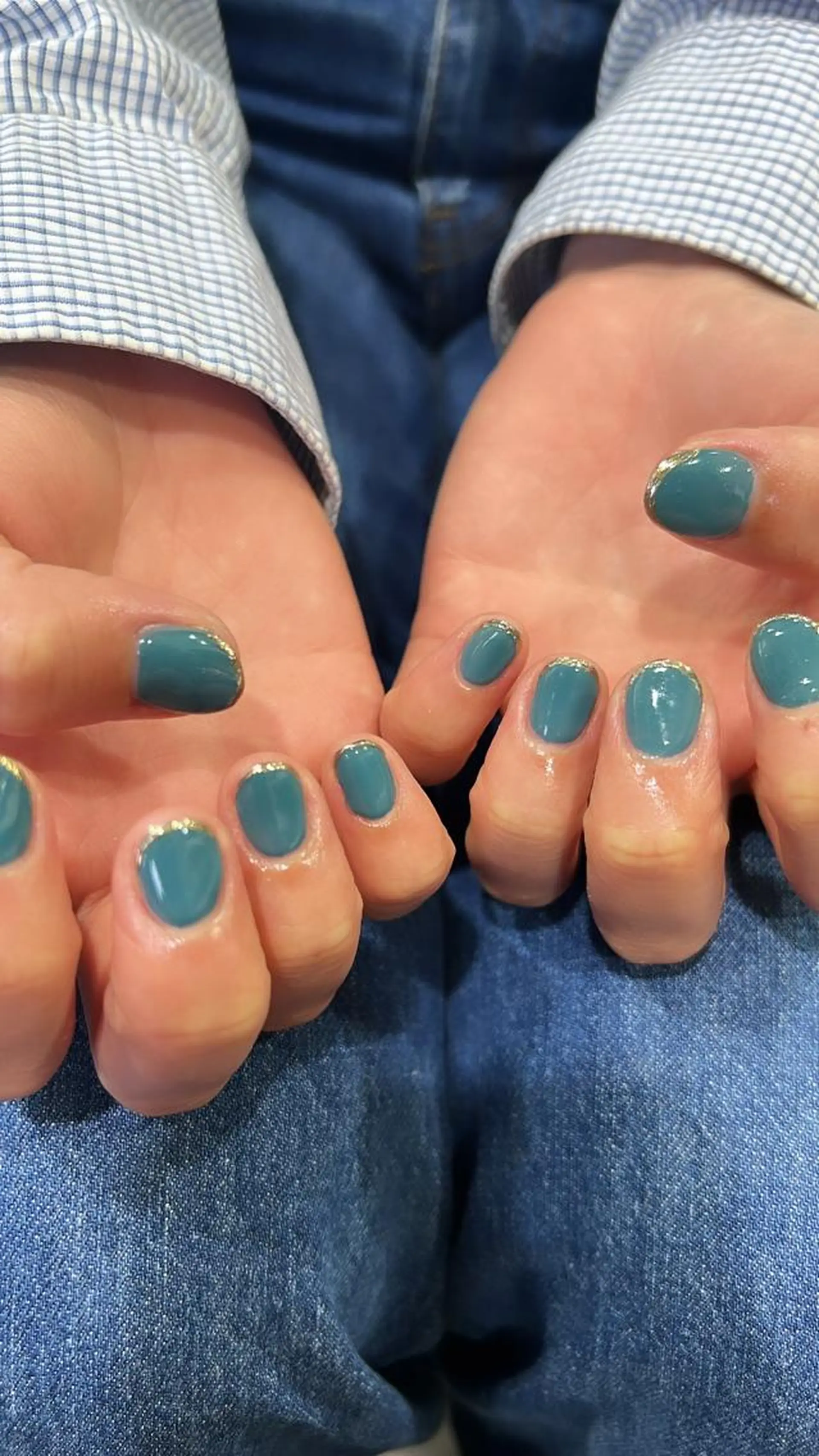 ネイル 暖色ｶﾗｰ/ﾚｲﾔｰ ｶｯﾄ/Yunaのヘアスタイル