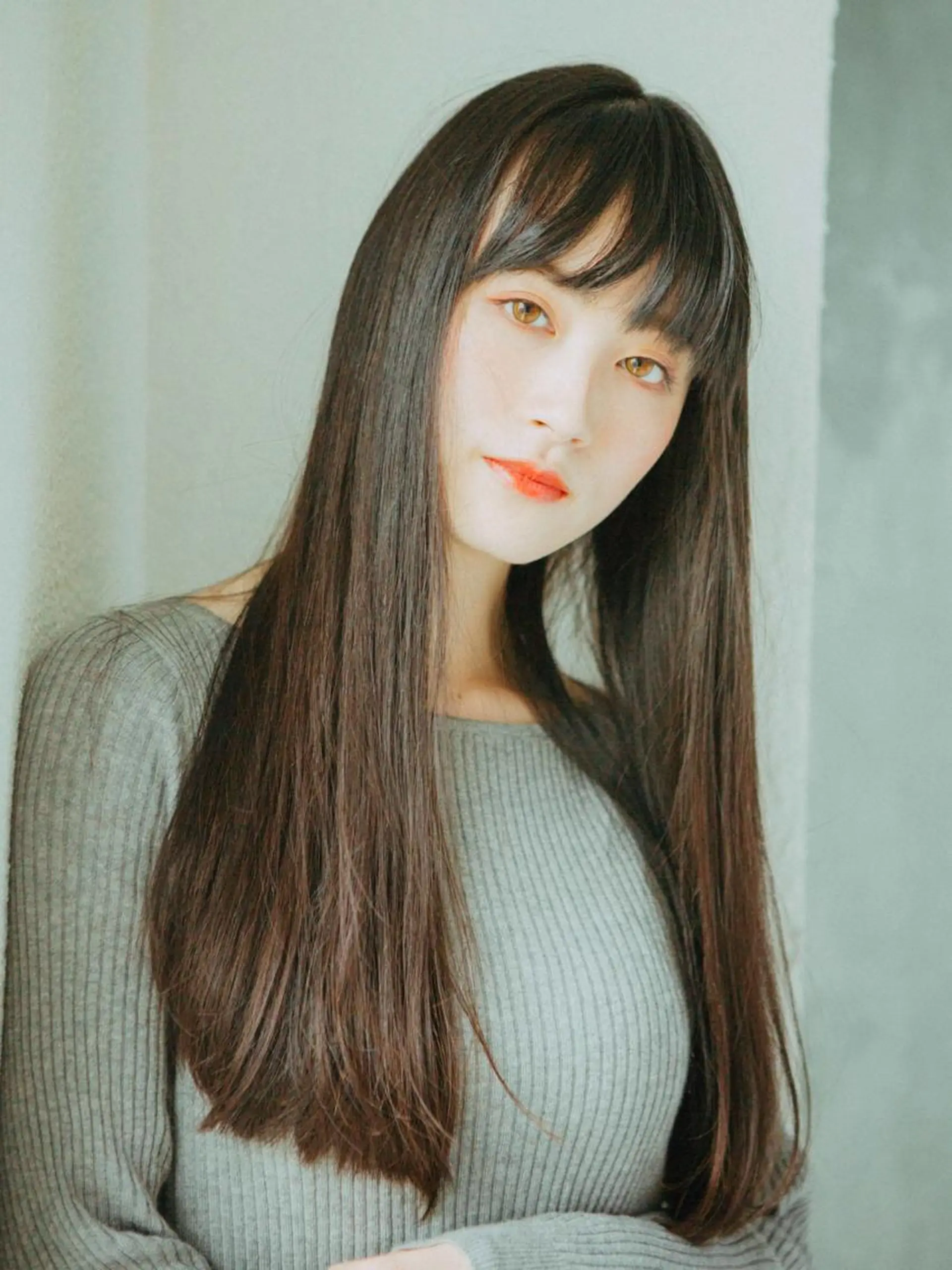 ロング カラー ヘアカラー トリートメント 🎀透明感カラー🎀 mikaのヘアスタイル