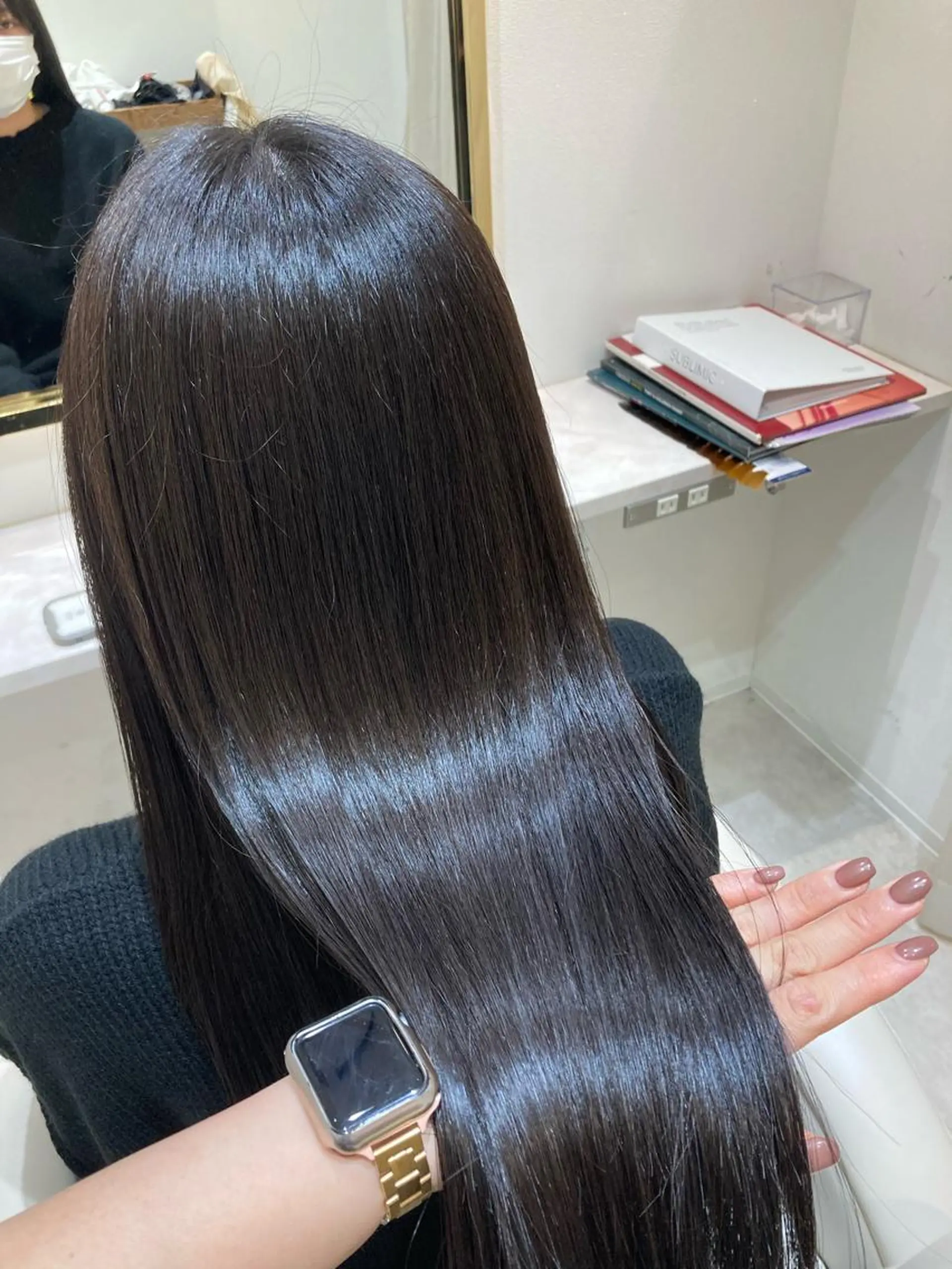 セミロング LEVIJU hair  矢野岬のヘアスタイル