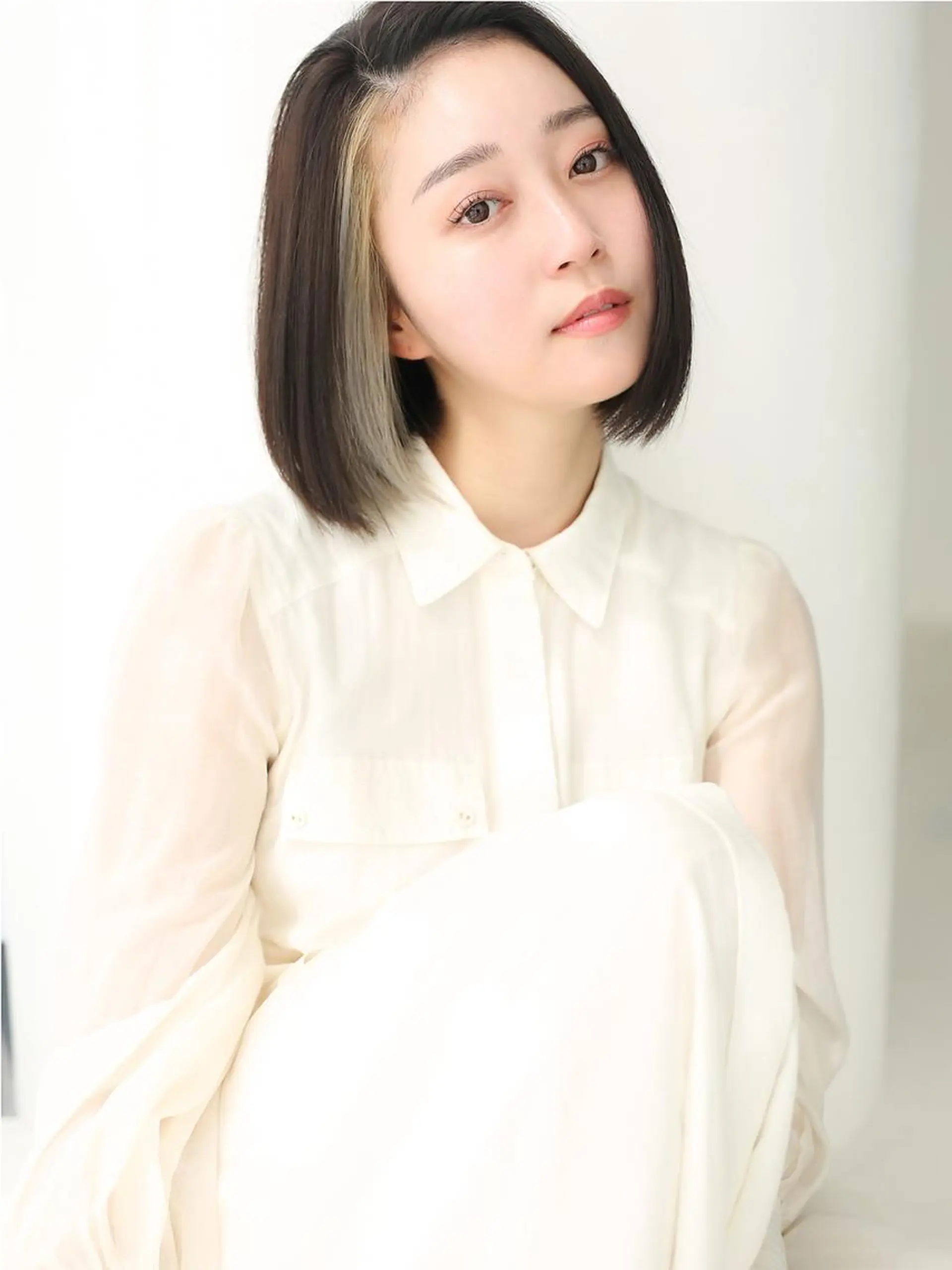 ショート カラー 兼平大地 inity心斎橋のヘアスタイル