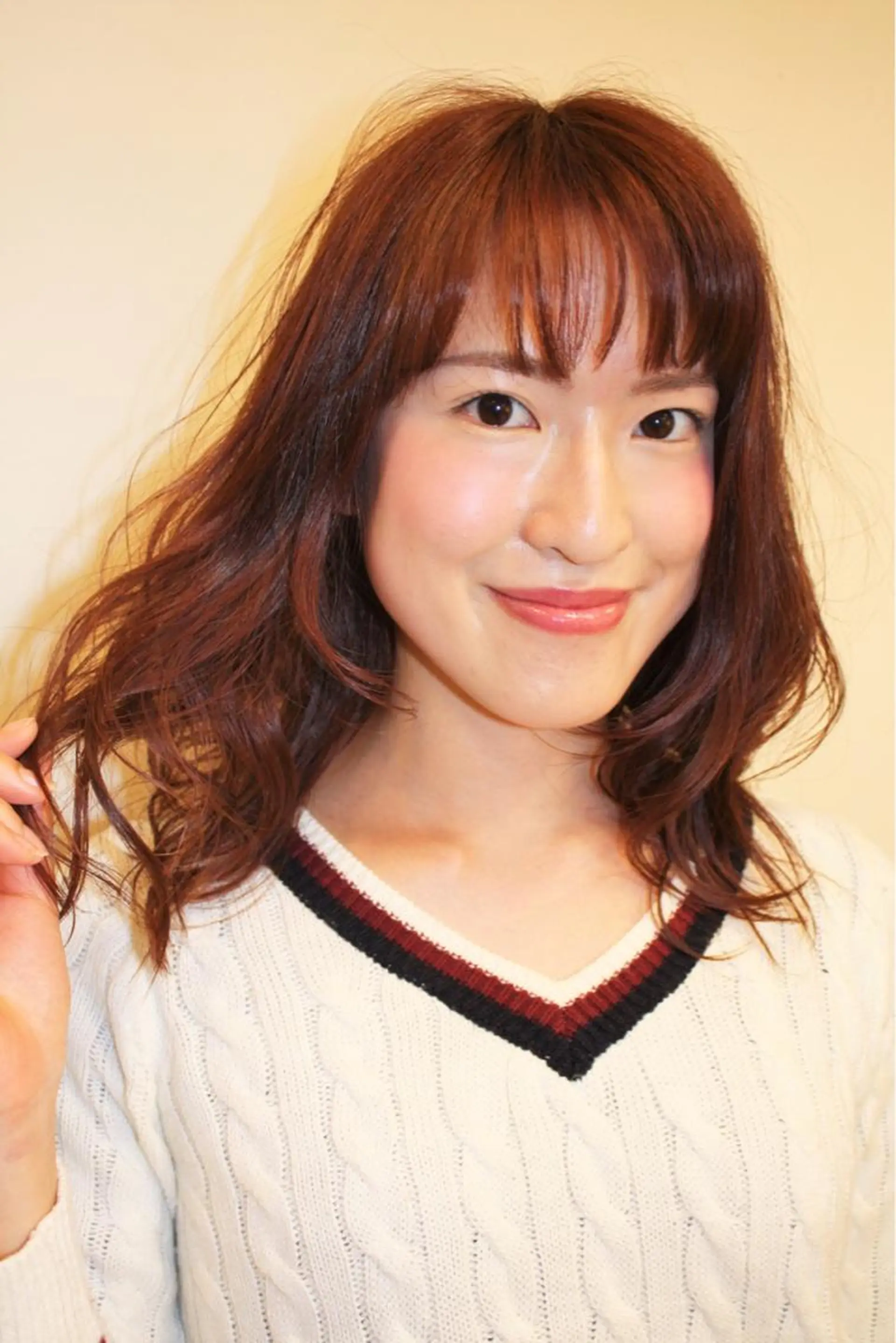 ミディアム カラー パーマ Shingo #パーマのヘアスタイル