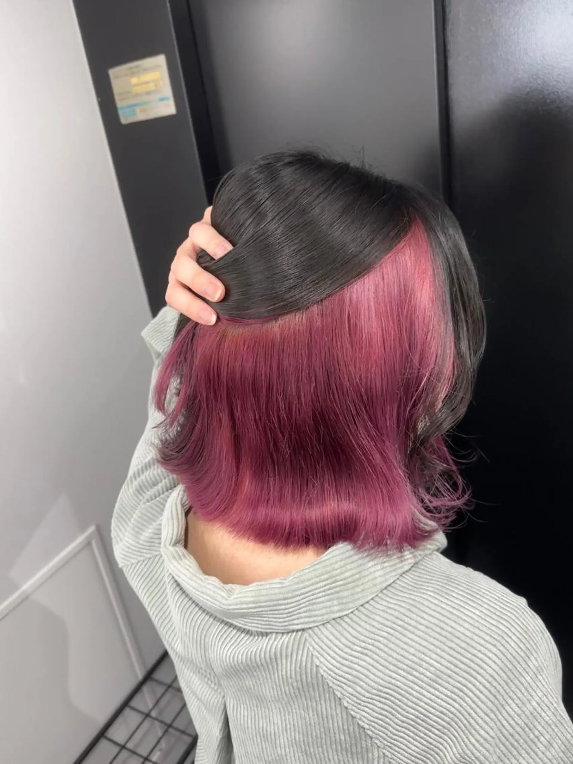 ミディアム カラー ヘアカラー トリートメント 近藤千翔🩵 髪質改善Periodのエステ・リラクイメージ