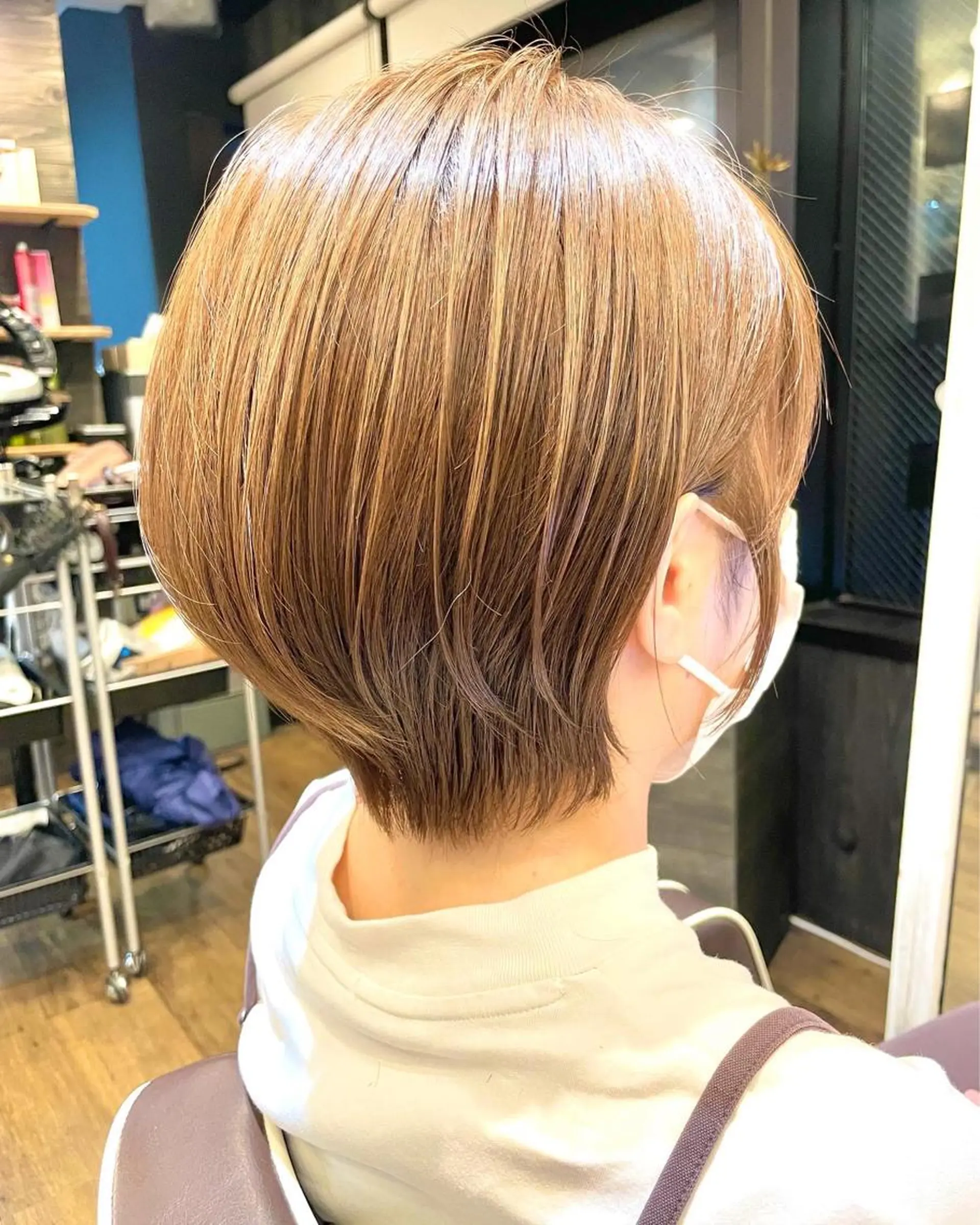 ショート カラー カット ヘアカラー トリートメント ヘアセット limit陽平 ショート/ボブのヘアスタイル