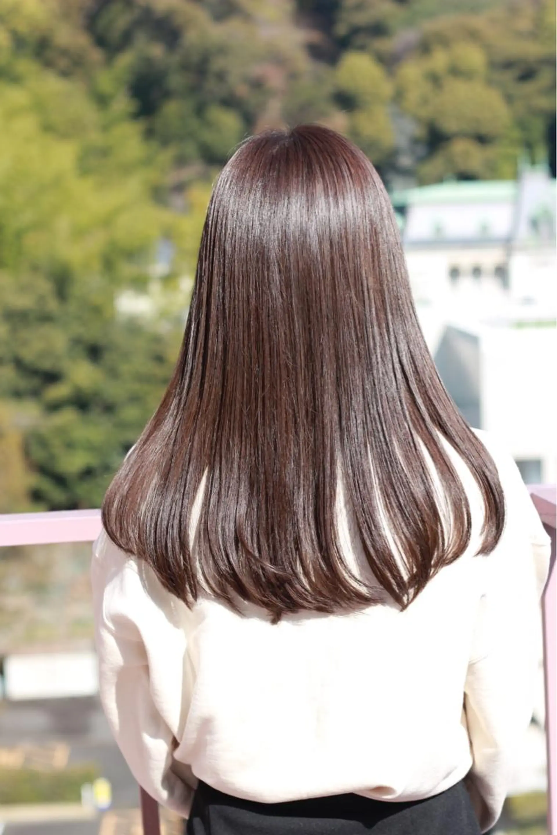 セミロング カラー アッシュ シルバー シルバーアッシュ ヘアカラー Viage （ビアージュ）のヘアスタイル