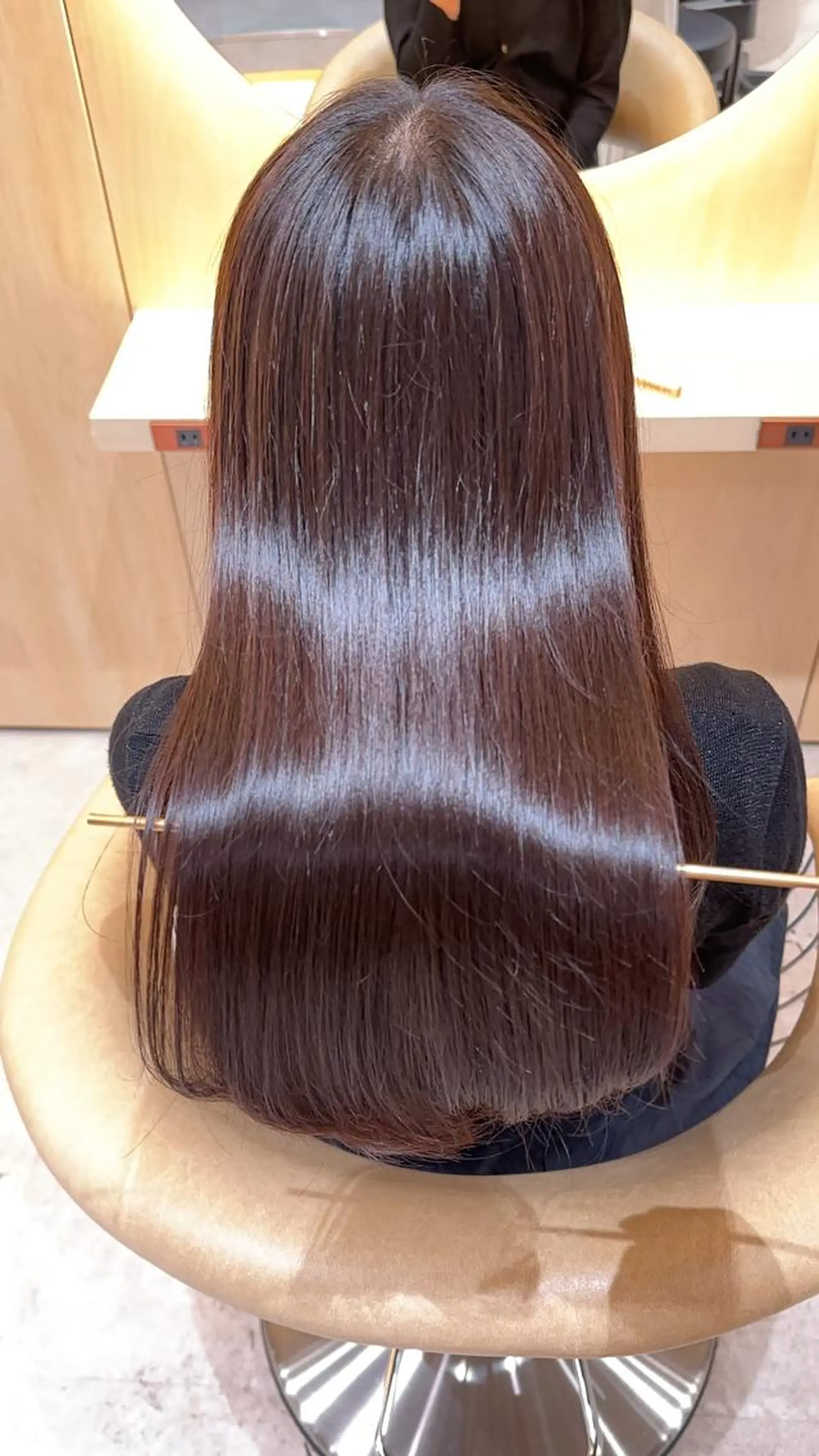 ロング カット 縮毛矯正 大人メンズパーマ メンズ特化　萱原大幹のヘアスタイル