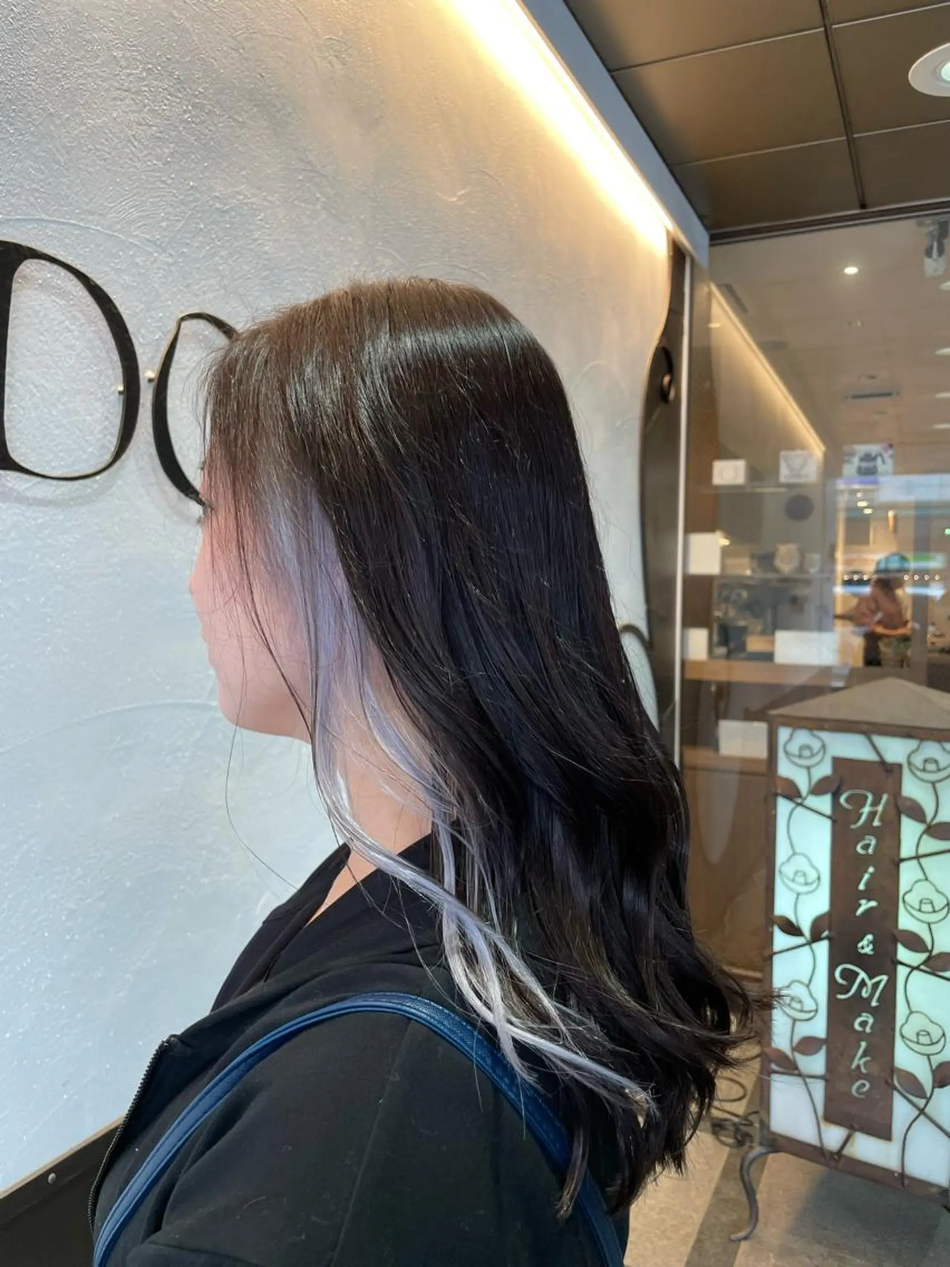 ロング カラー CRESCENDO 本杉春菜のヘアスタイル