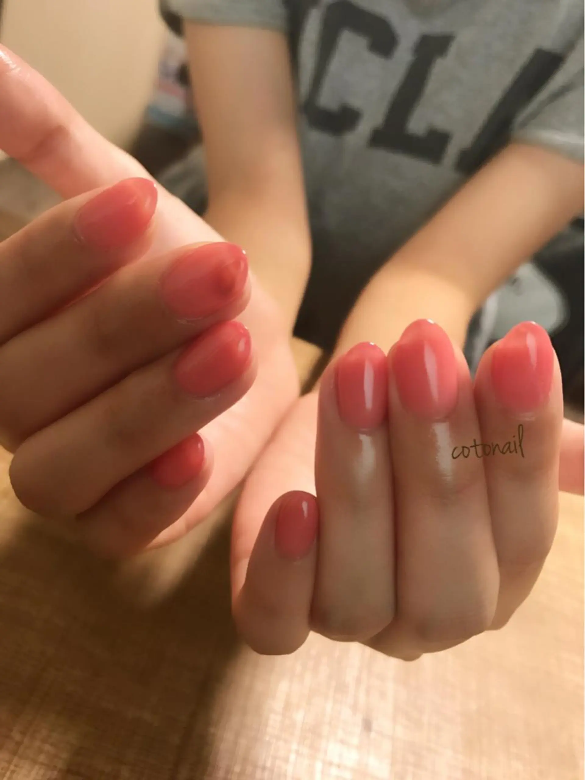 ネイル シンプルネイル ツメトマツゲ .のネイルデザイン