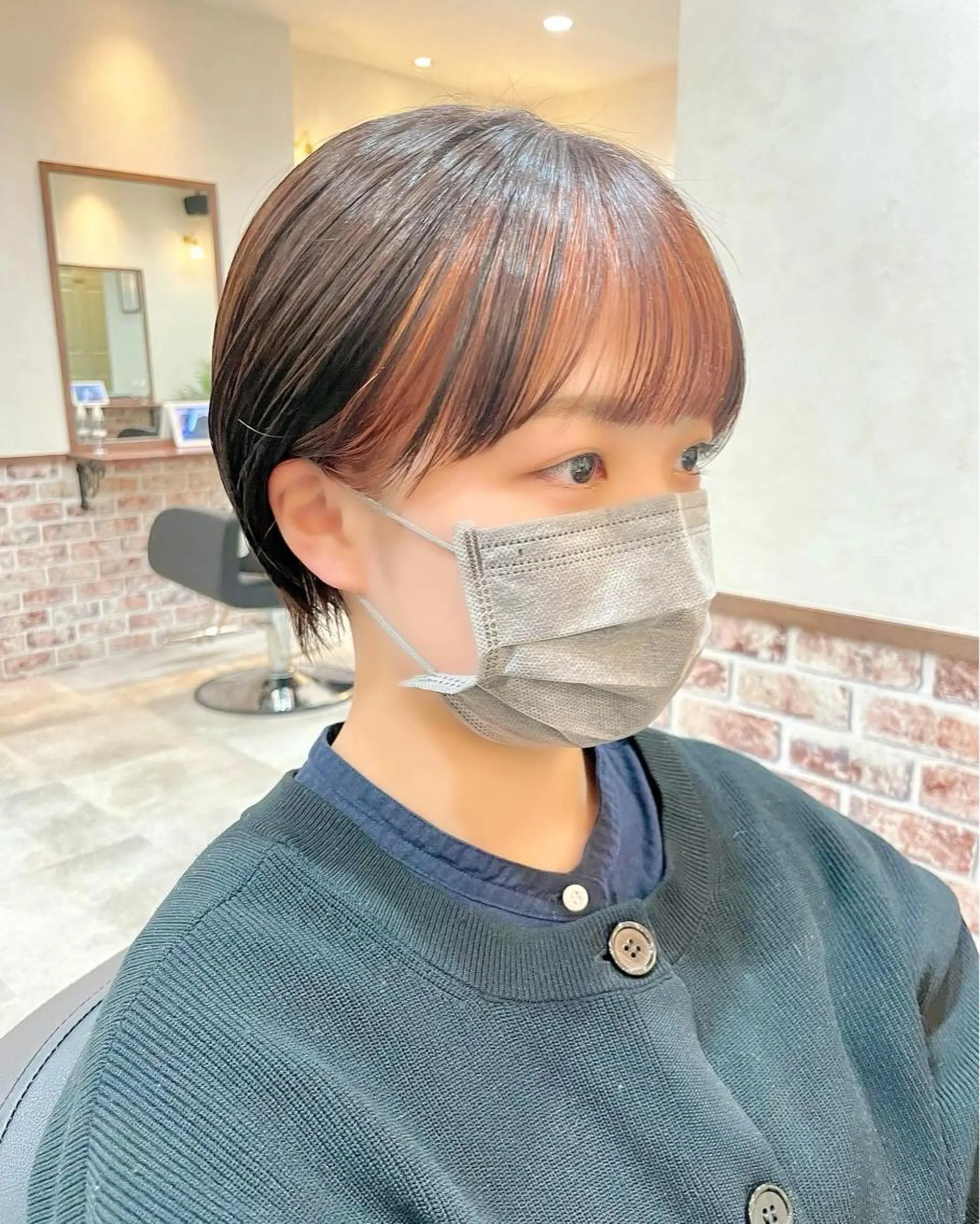 ショート カラー カット ヘアカラー トリートメント limit陽平 ショート/ボブのヘアスタイル