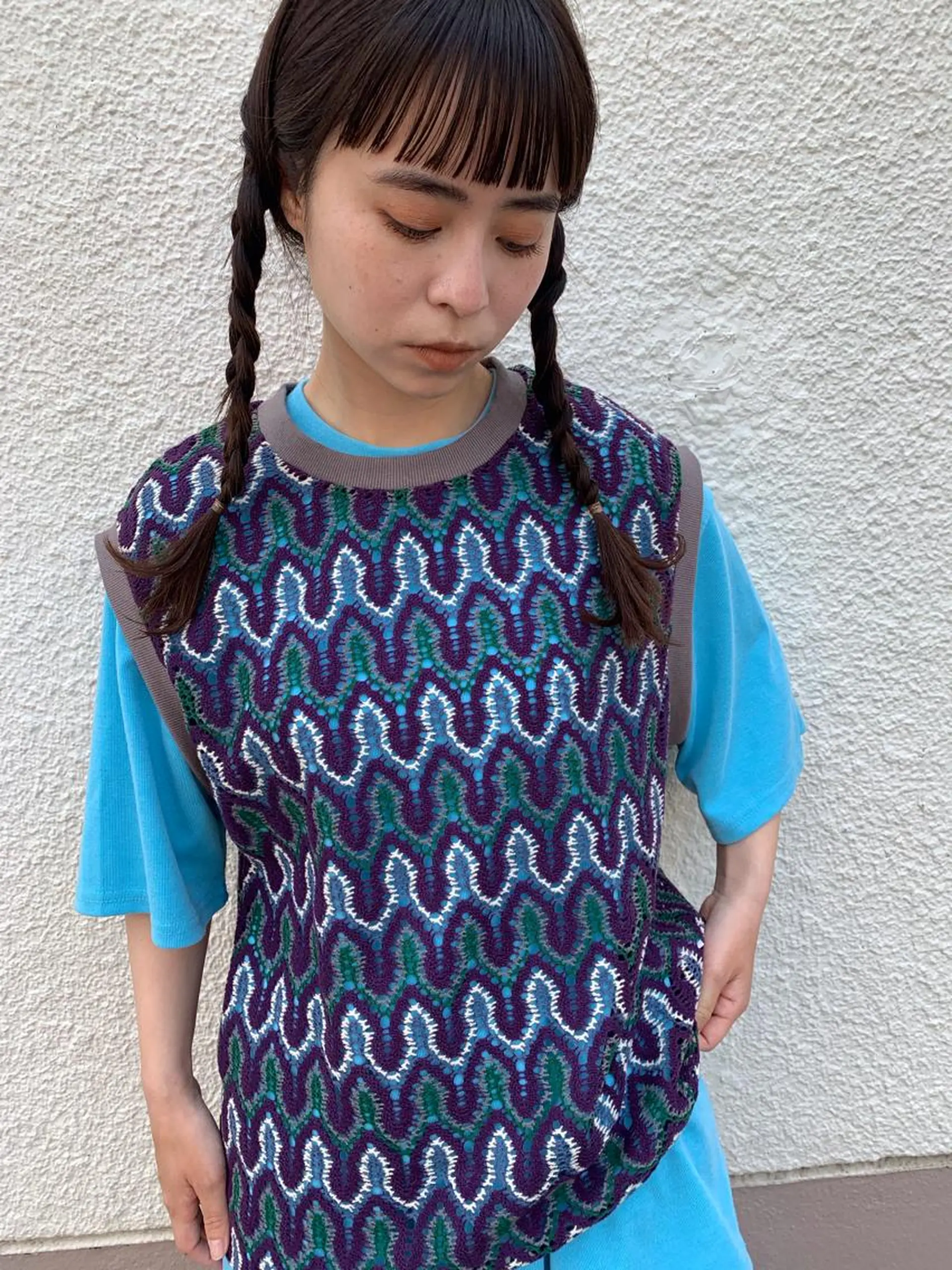 セミロング ツインテール カット トリートメント lok[ロク] 高田馬場のヘアスタイル