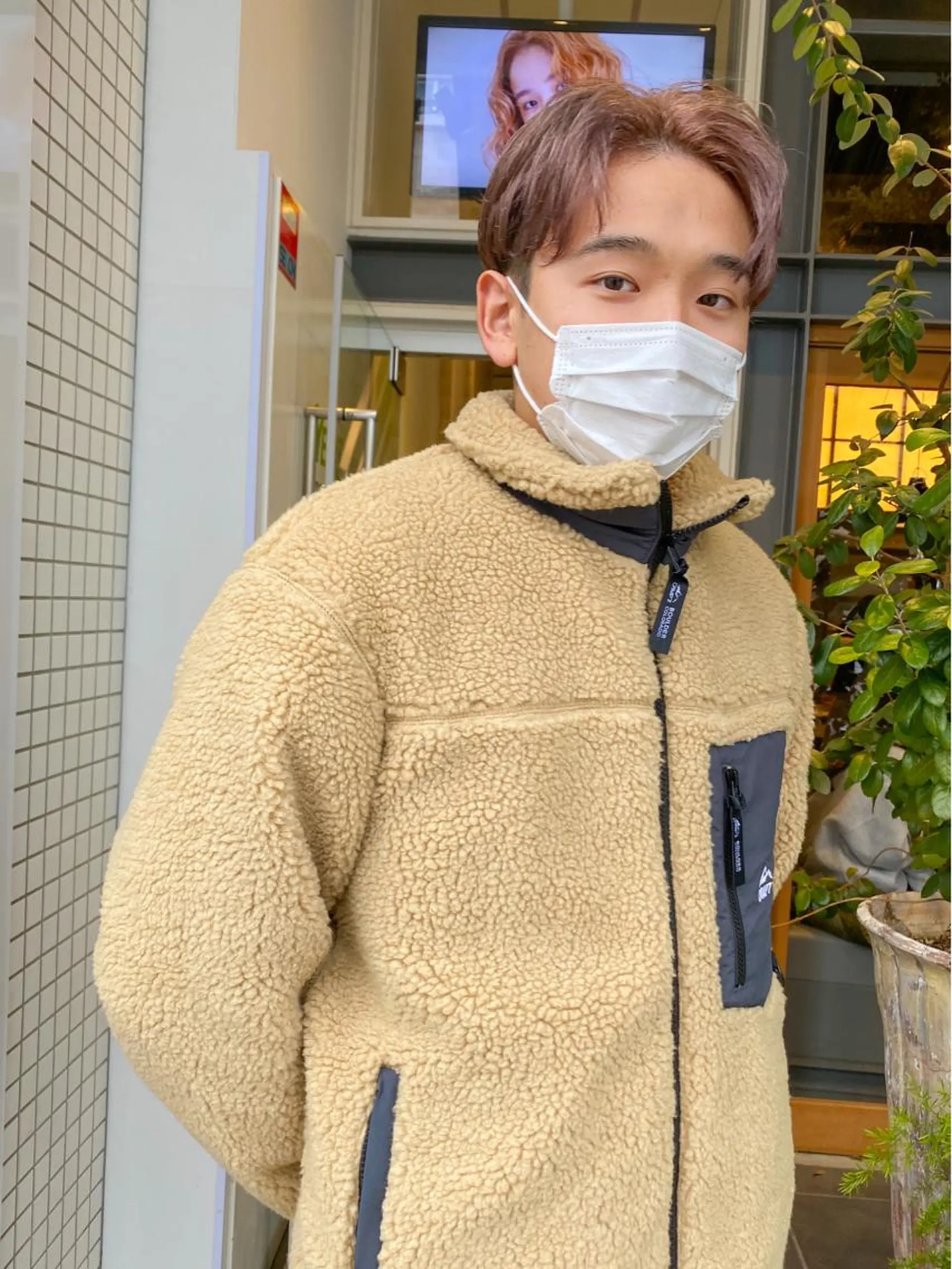 カラー メンズ メンズブリーチ メンズハイトーン ベージュカラー ブリーチ ハイトーンカラー カット ヘアカラー 栄/矢場町 三井太朗のヘアスタイル