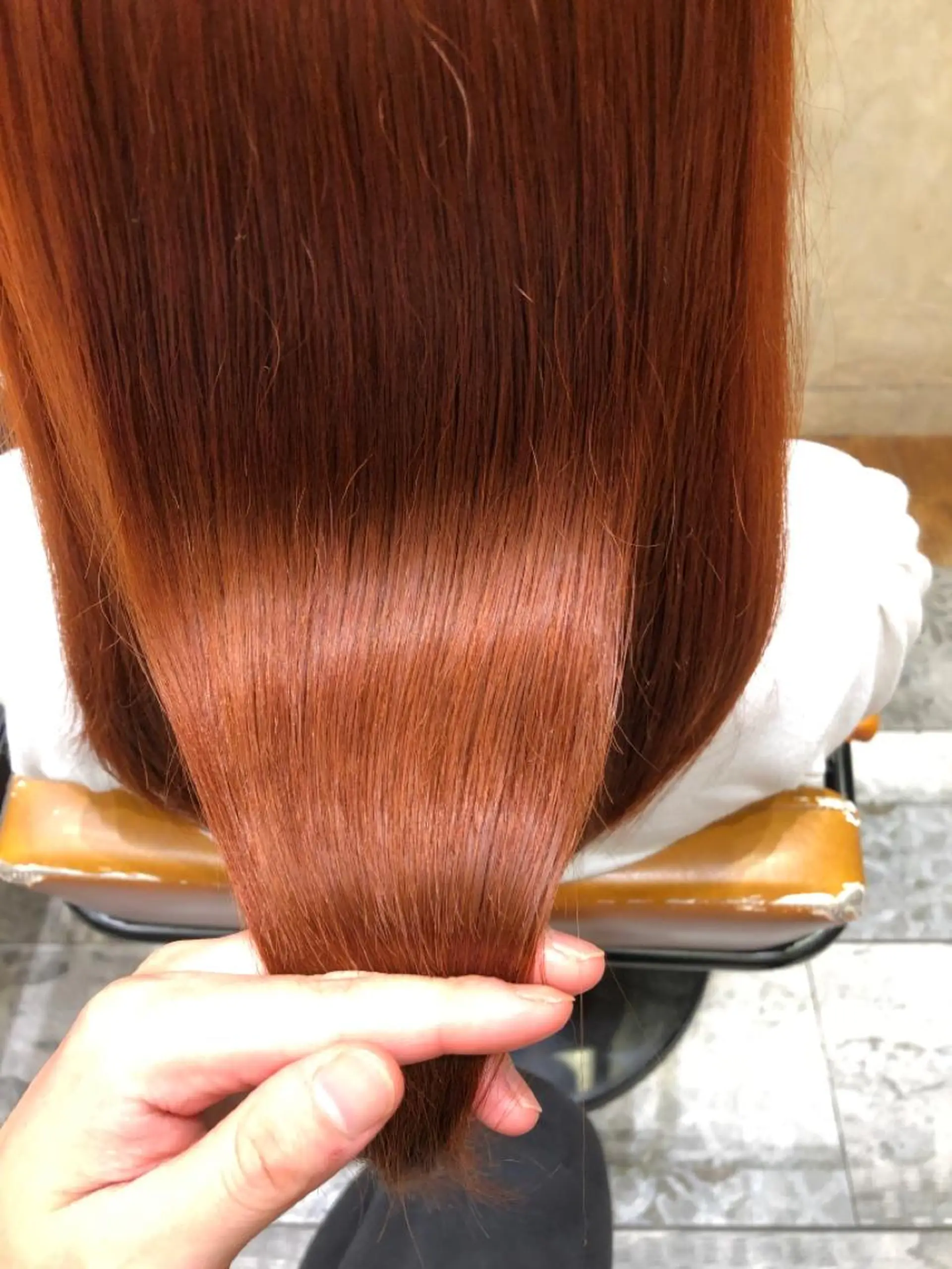 ミディアム カラー パーマ バレイヤージュ ブリーチ ケアブリーチ ダブルカラー ハイライトカラー カット ヘアカラー 縮毛矯正 トリートメント 新宿✨顔周りカット 韓国ヘア/坂本亜裟海のヘアスタイル