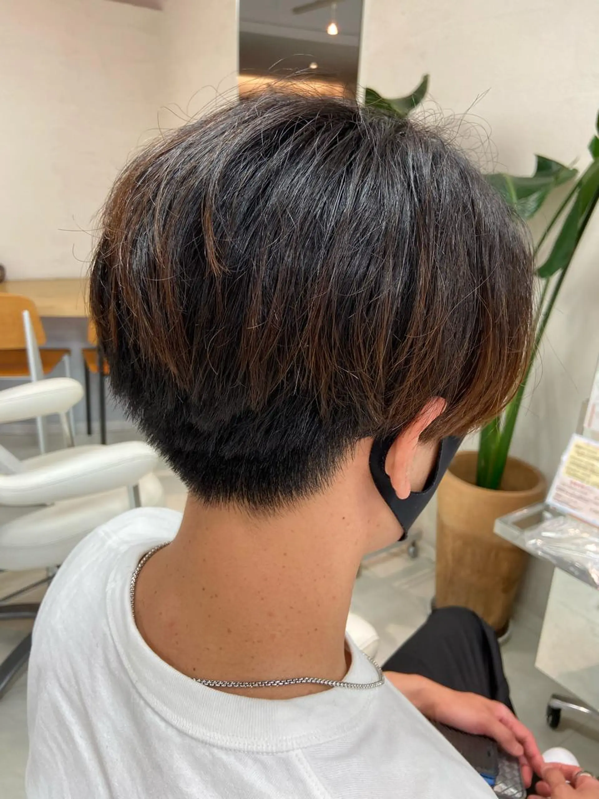 ショート メンズ 菊地 美憂のヘアスタイル