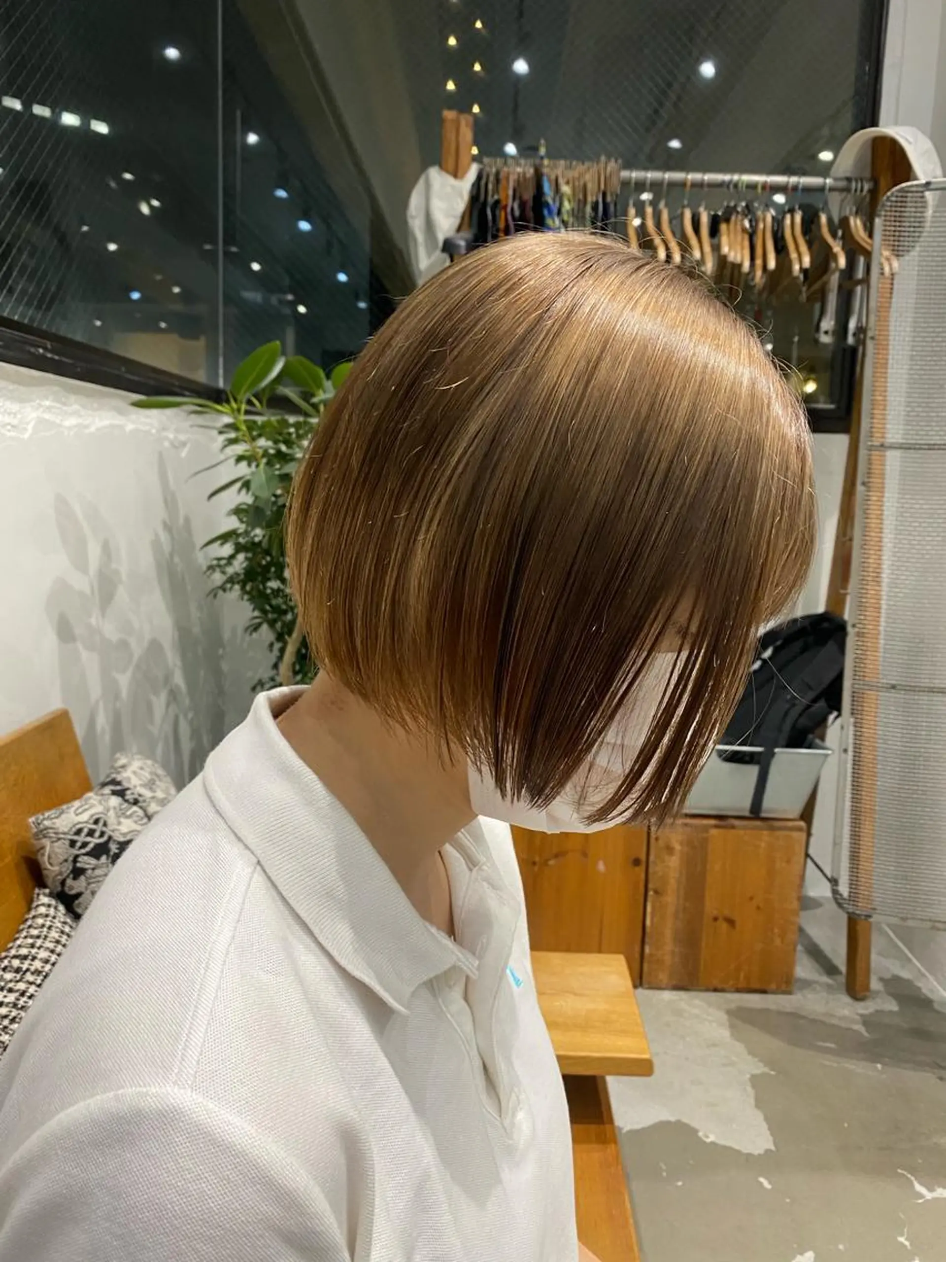 ショート カット トリートメント ヘアセット MEY  TOKYO所属・☀️外国人カラー ☀️stevenのヘアスタイル