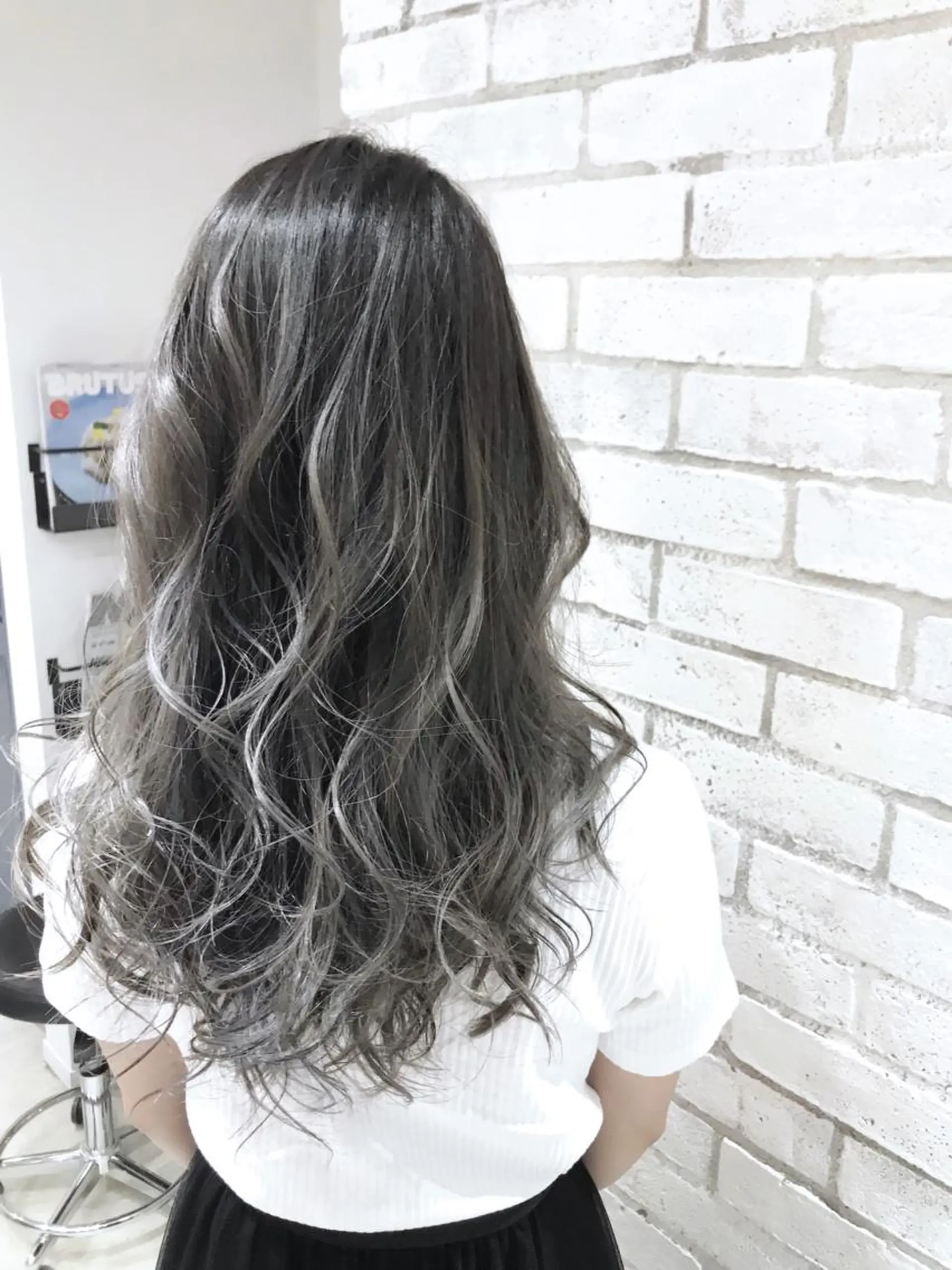 ロング カラー パーマ ヘアアレンジ メンズ キッズ ネイル マツエク・マツパ ヘアカラー トリートメント バレイヤージュ/ 髪質改善/渡邉悟🌱のヘアスタイル