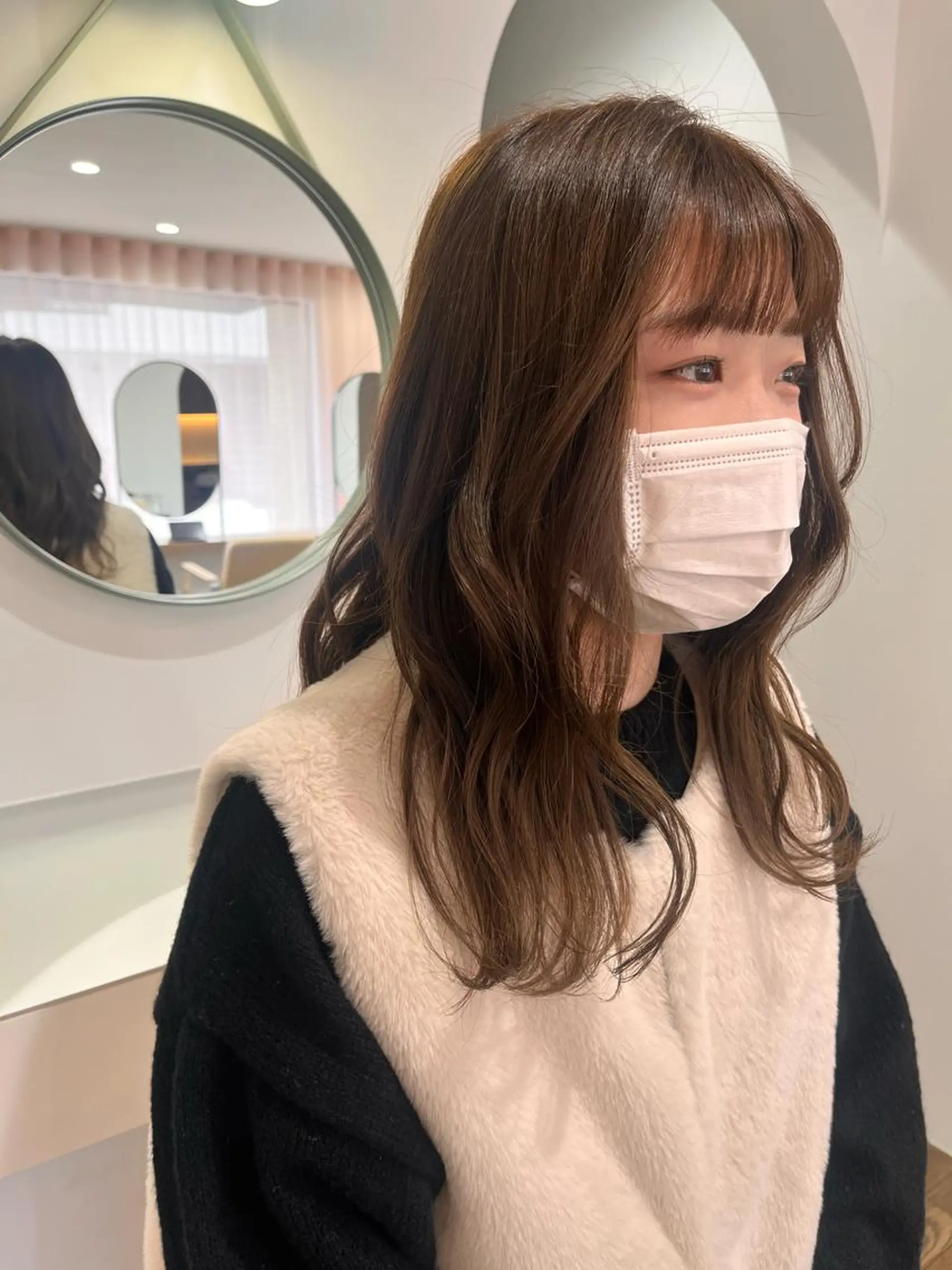ロング ヘアカラー 武村美咲/ 暖色/艶カラーのヘアスタイル