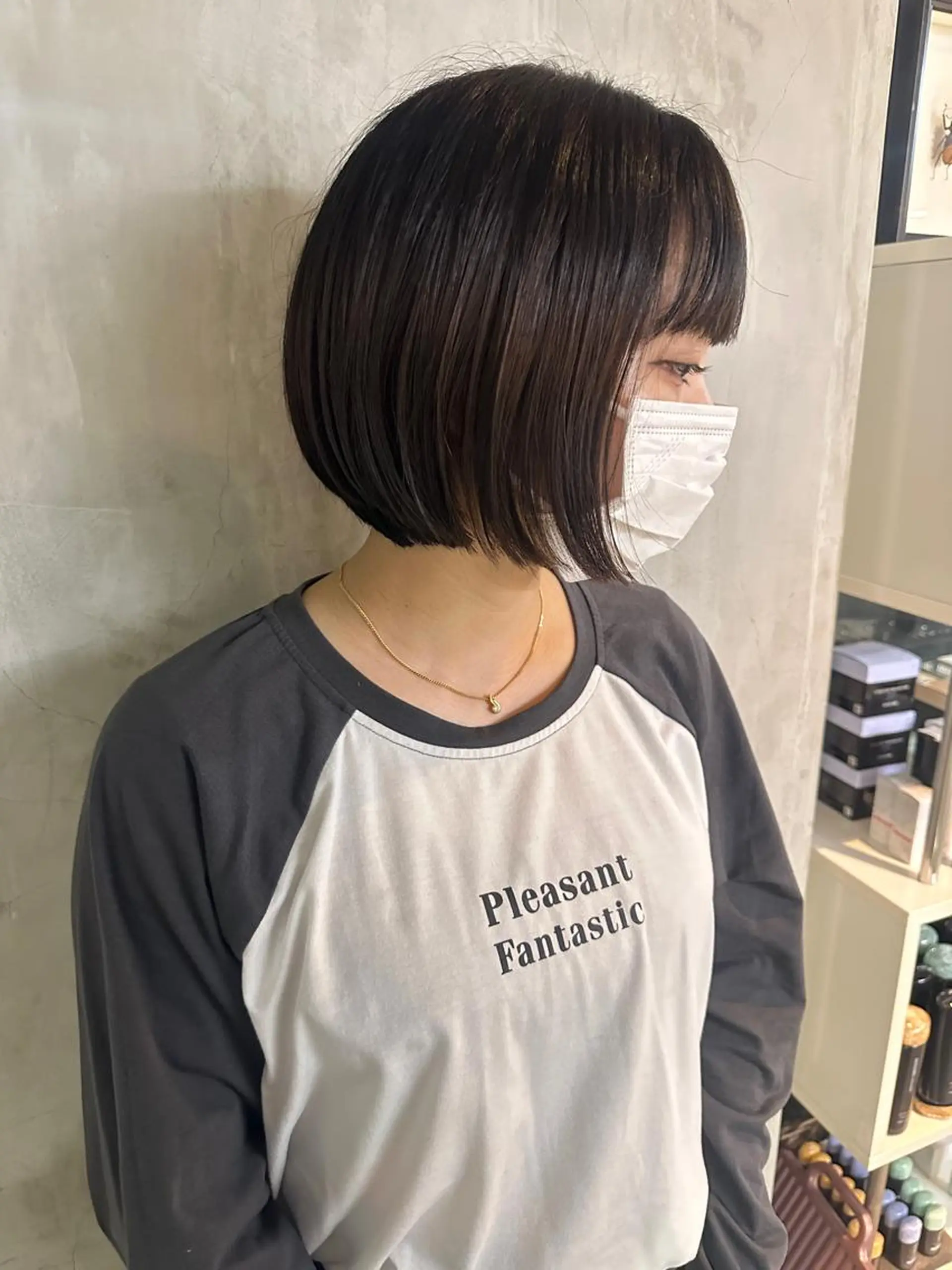 ショート カラー ヘアアレンジ ボブ stylist/蛯谷 珠里のヘアスタイル
