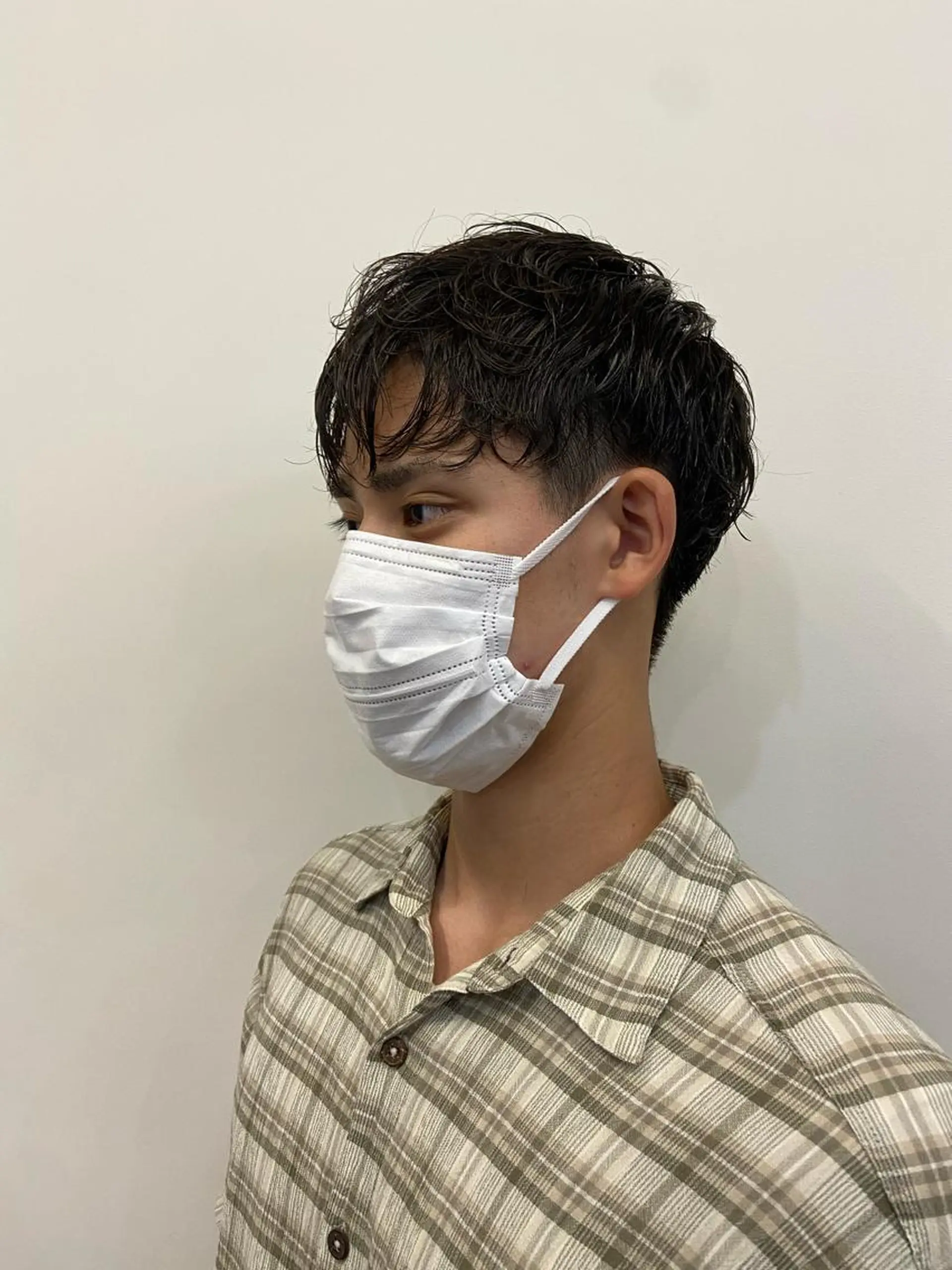 ショート メンズ マッシュ メンズパーマ 刈り上げ パーマ特化美容師 mikuのヘアスタイル