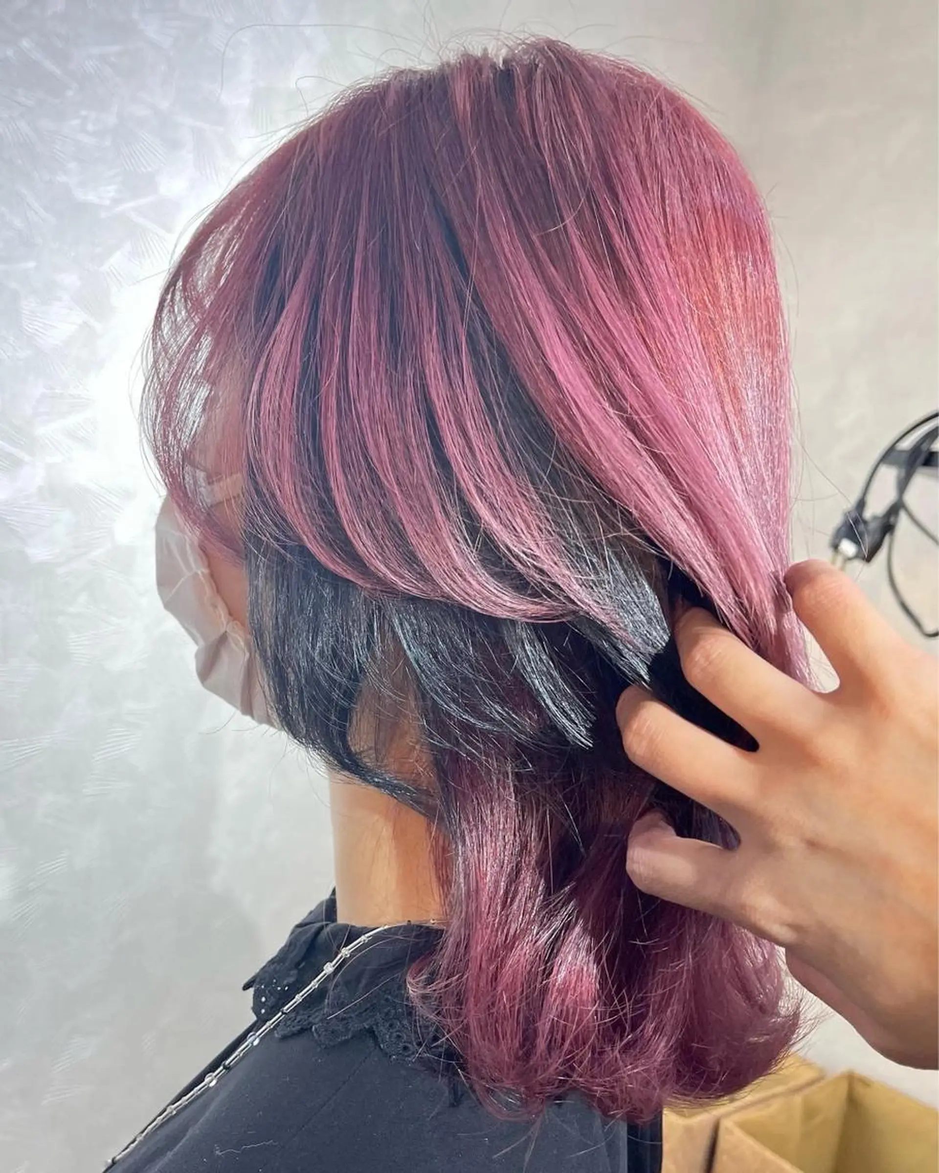 セミロング カラー ヘアカラー トリートメント オーストヘアー ミコ所属・岩谷/ブリーチ 🫧透明感カラーのヘアスタイル