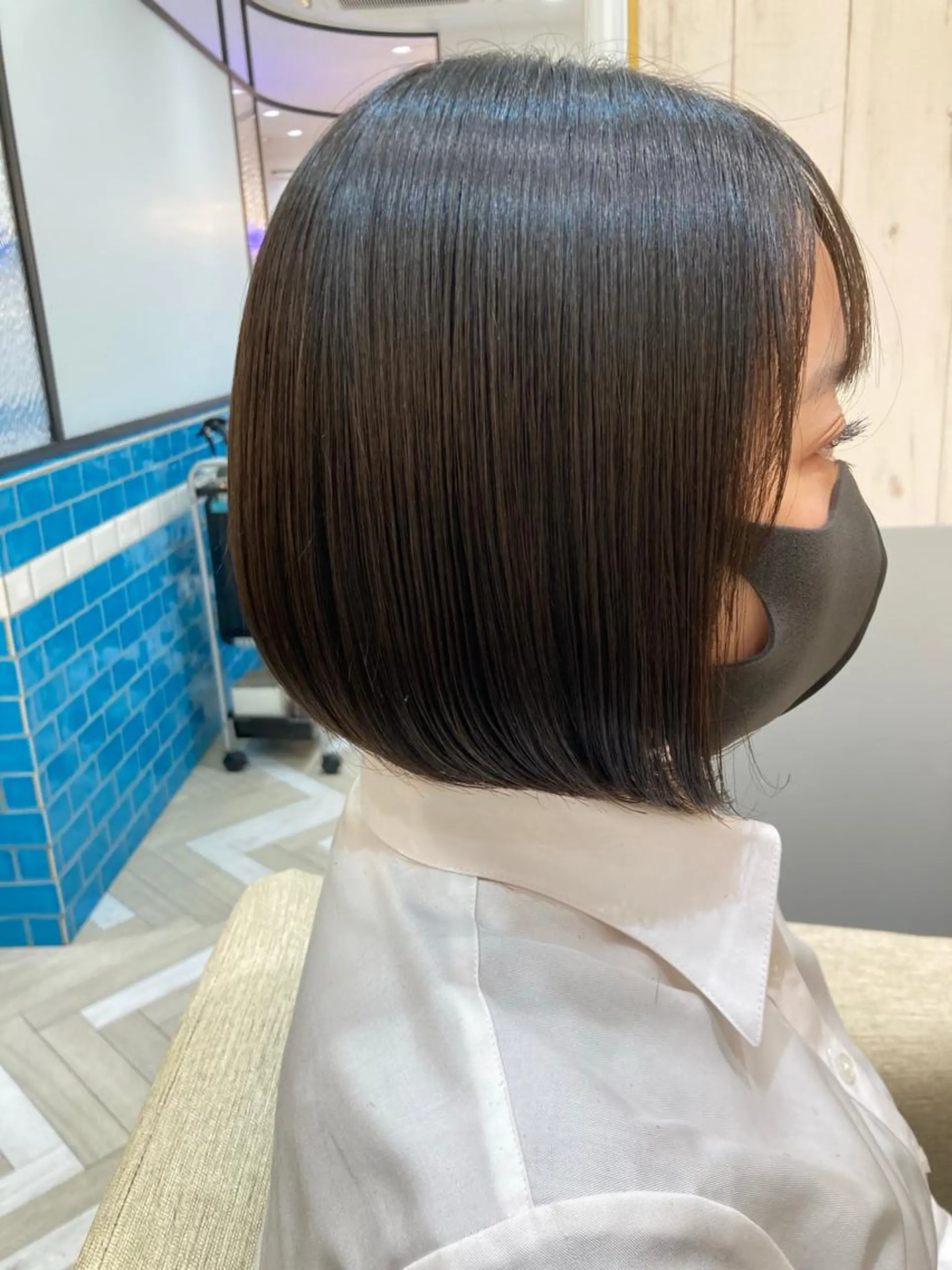 ショート ボブ Loom .by Sea  ルームバイシー所属・レイヤー/前髪/ 韓国/CHIHIROのヘアスタイル