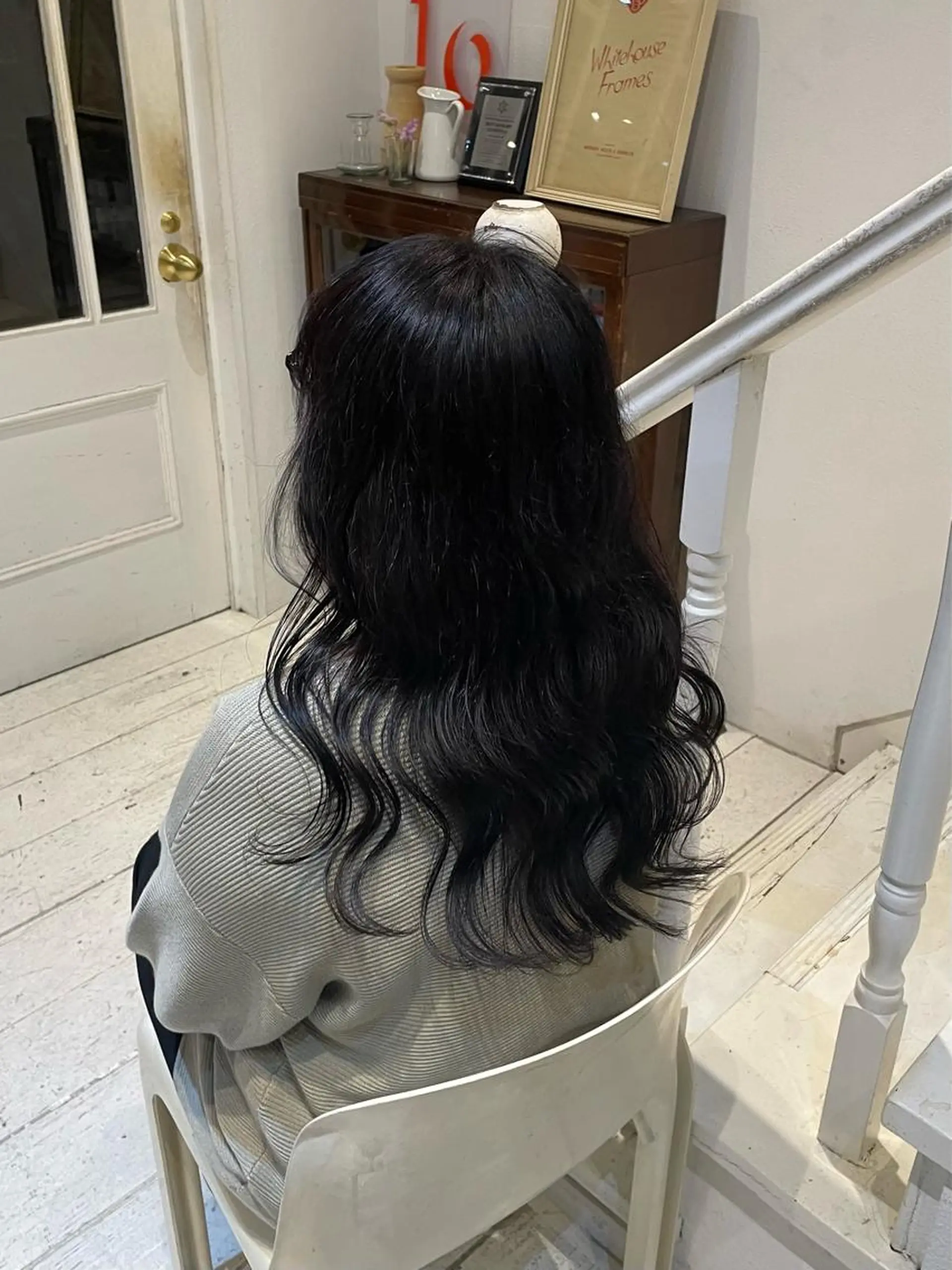 ロング カラー shiomi H TARUMI森彩華のヘアスタイル