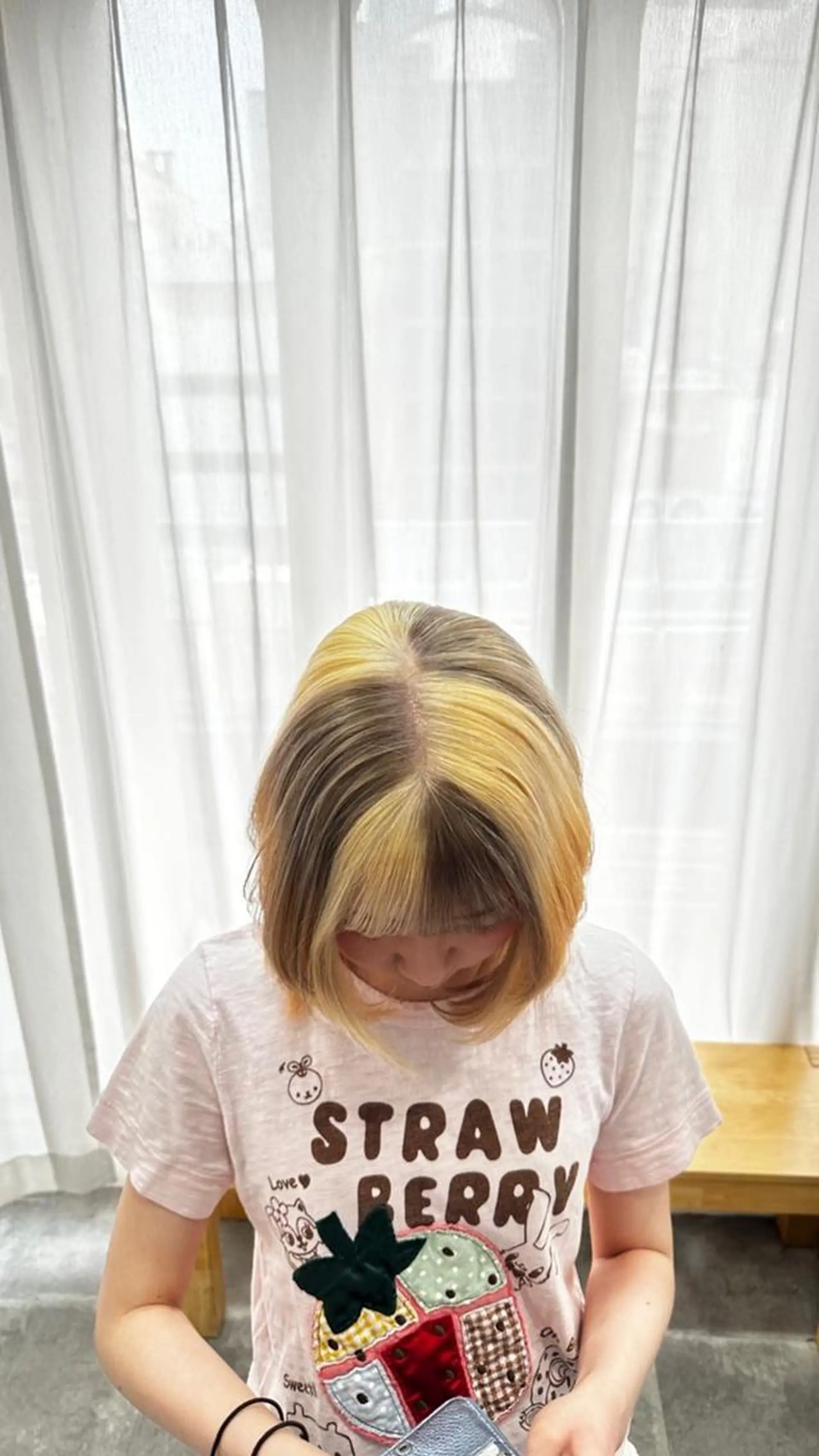 セミロング ヘアカラー ALLEN hair 京橋店のヘアスタイル