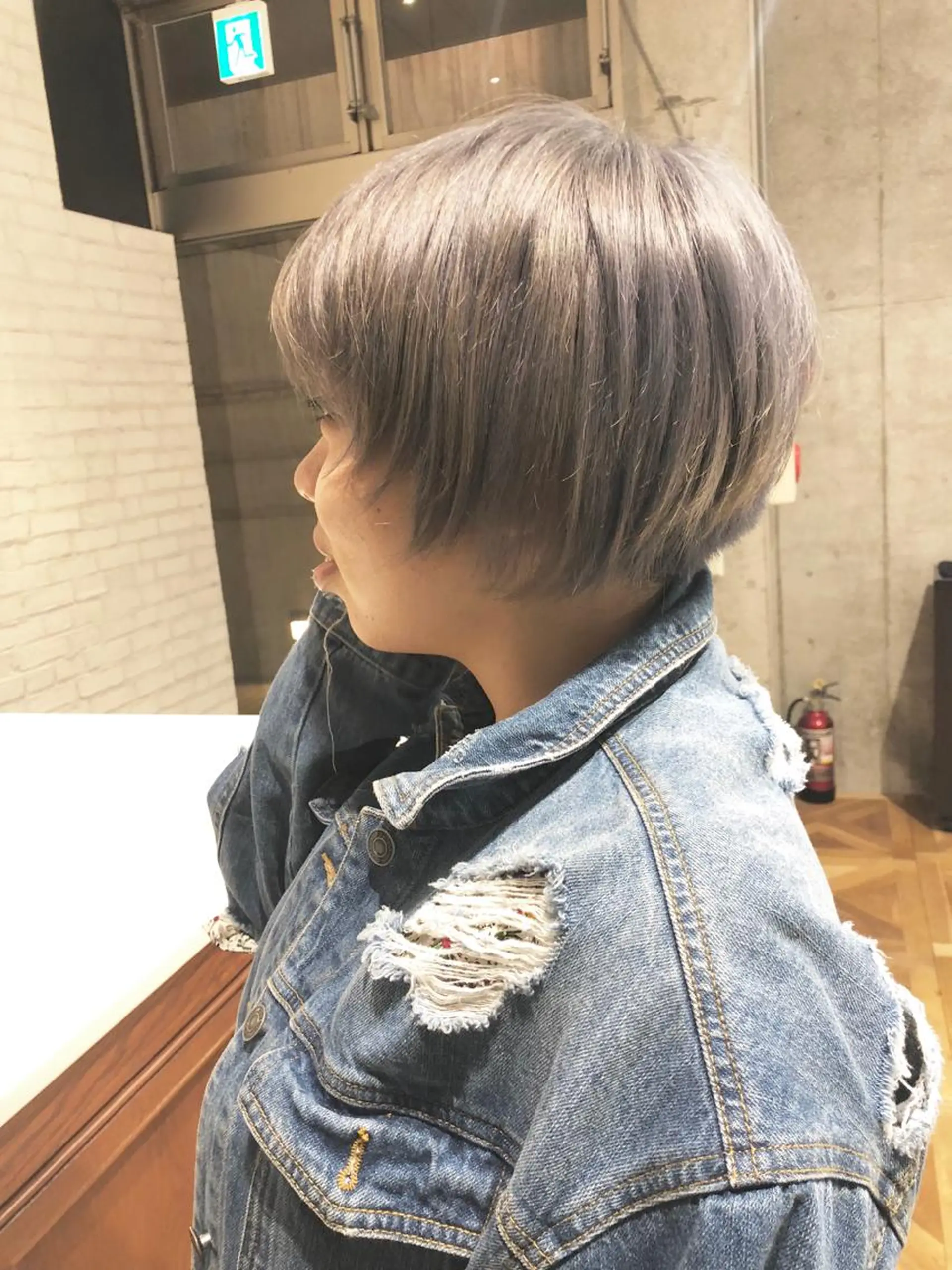 ショート カラー ヘアアレンジ hayaka todaのヘアスタイル