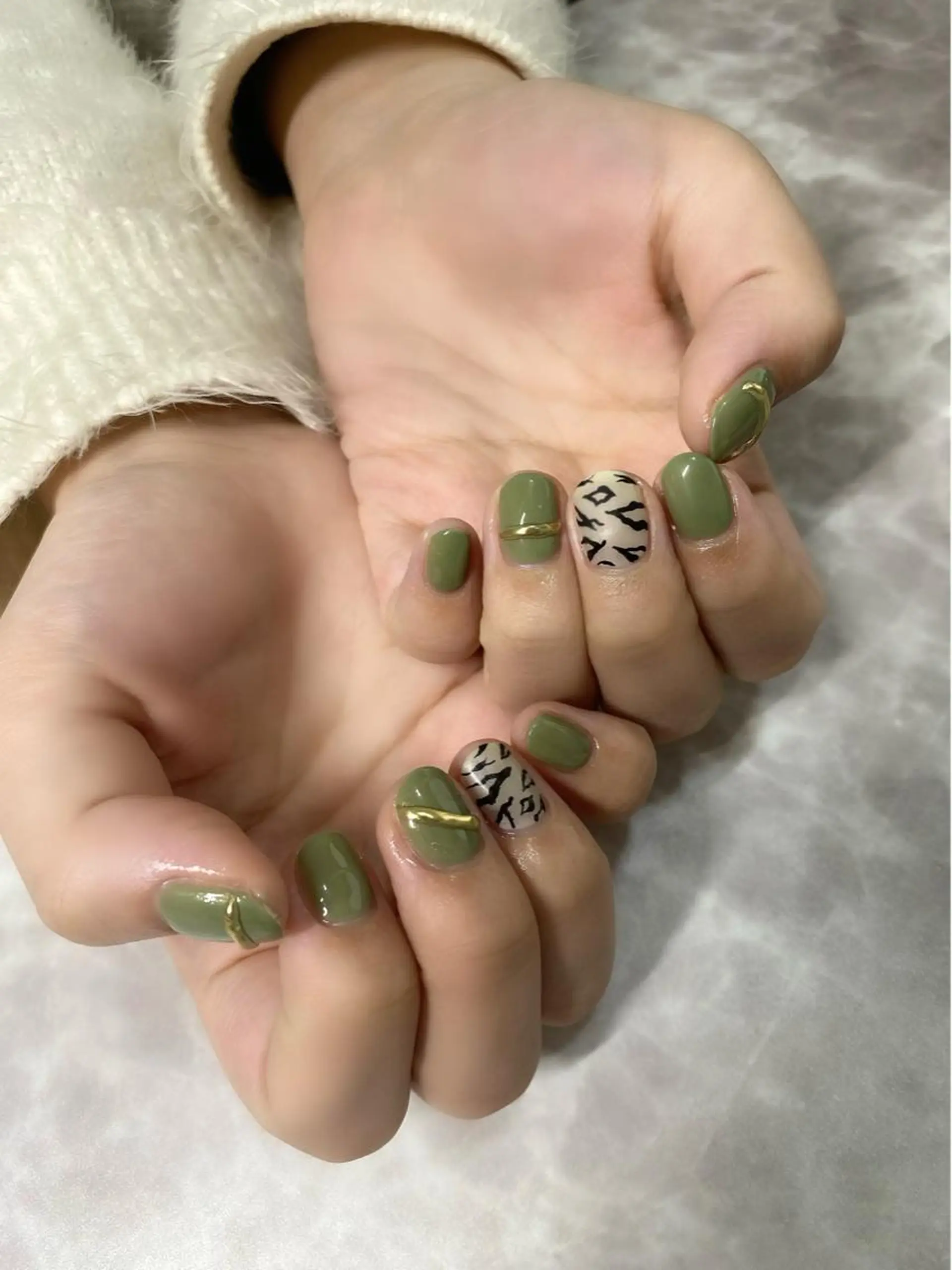 ネイル ハンドネイル Olive nail salon所属・kawaguchi yukiのネイルデザイン