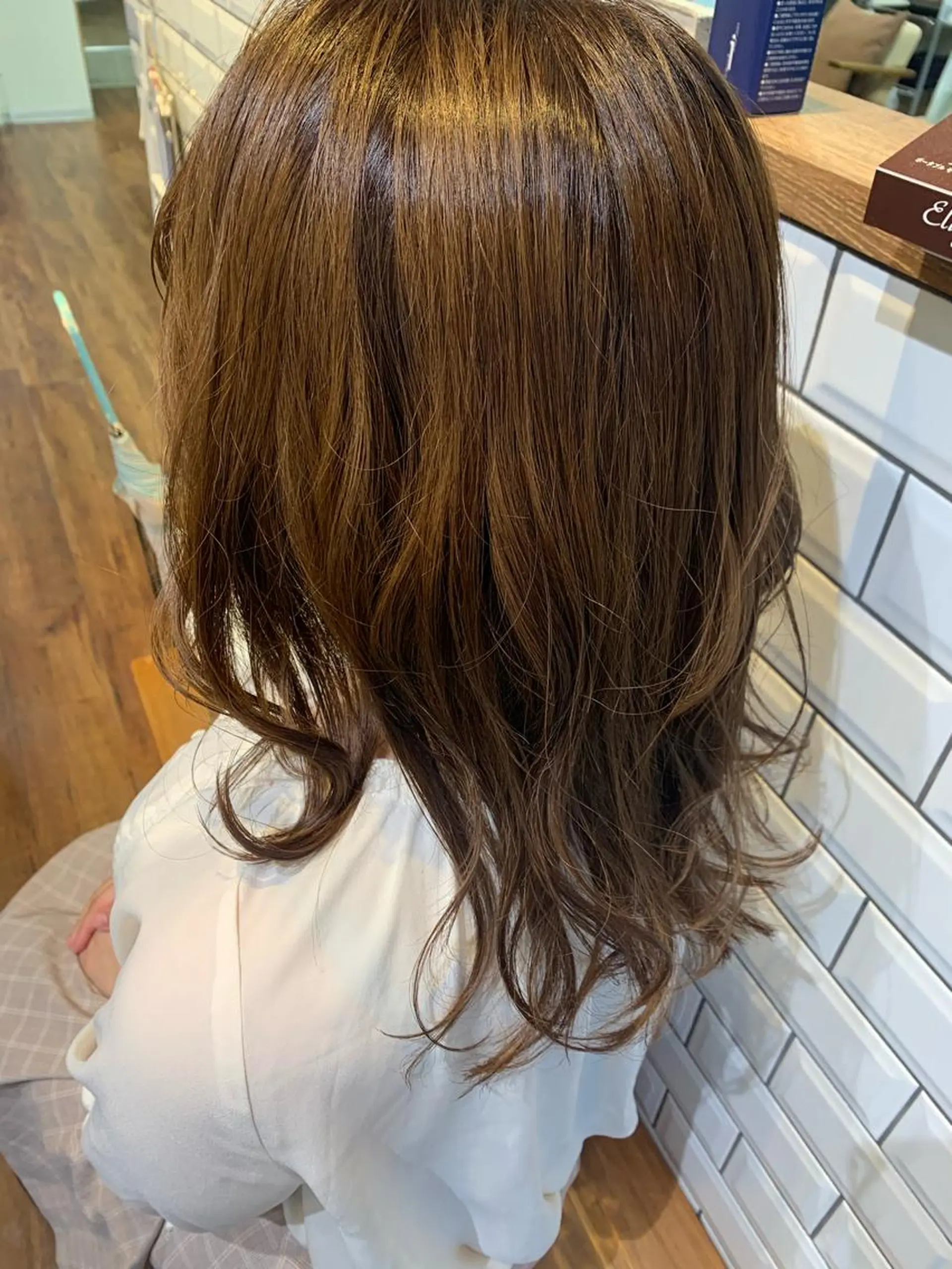 セミロング 戸丸 絵夢のヘアスタイル