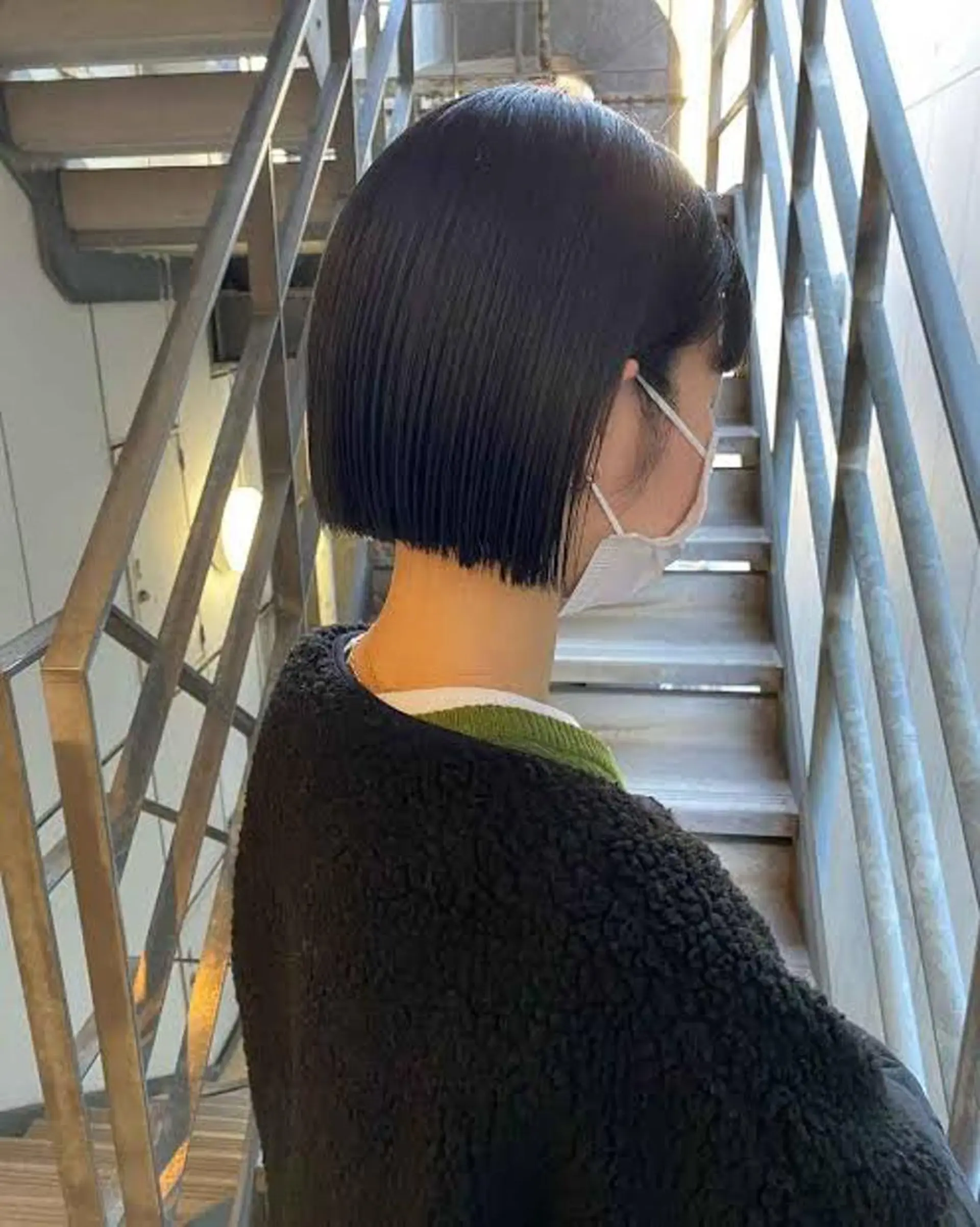 ショート ボブ 藤田 明輝のヘアスタイル