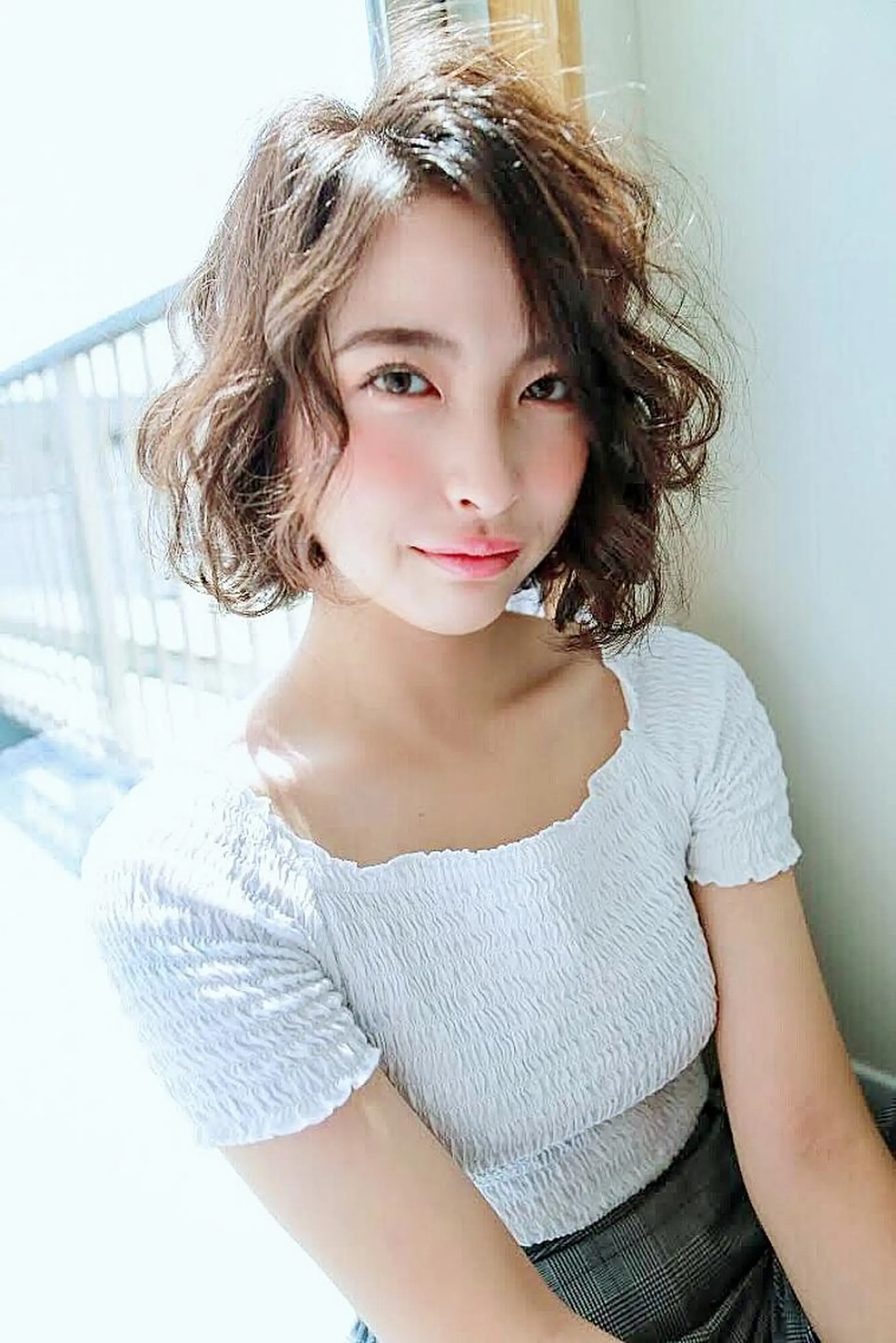 トップスタイリスト 💙藤原 純のヘアスタイル