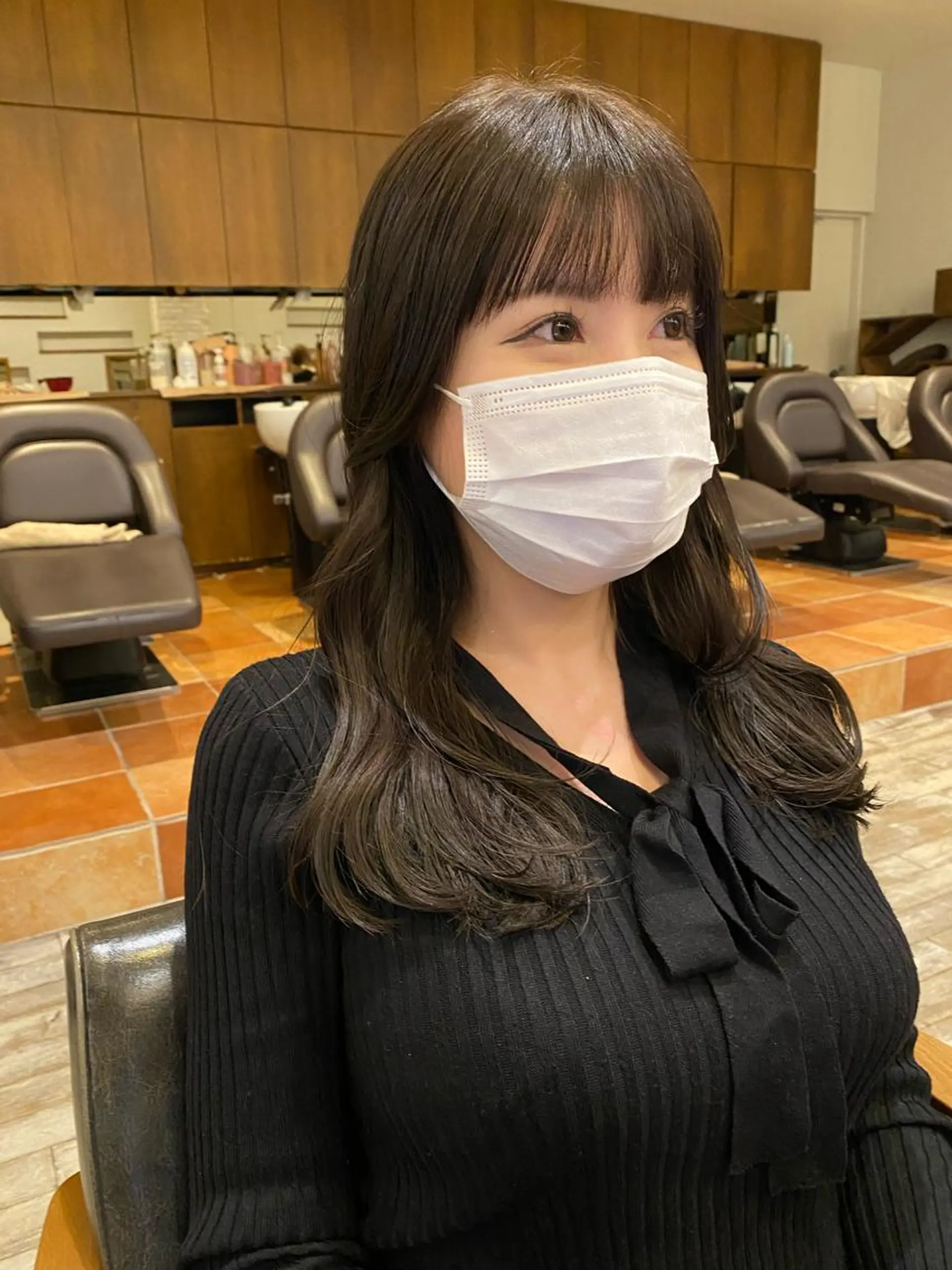 ロング ロング 栗原 瑞稀のヘアスタイル