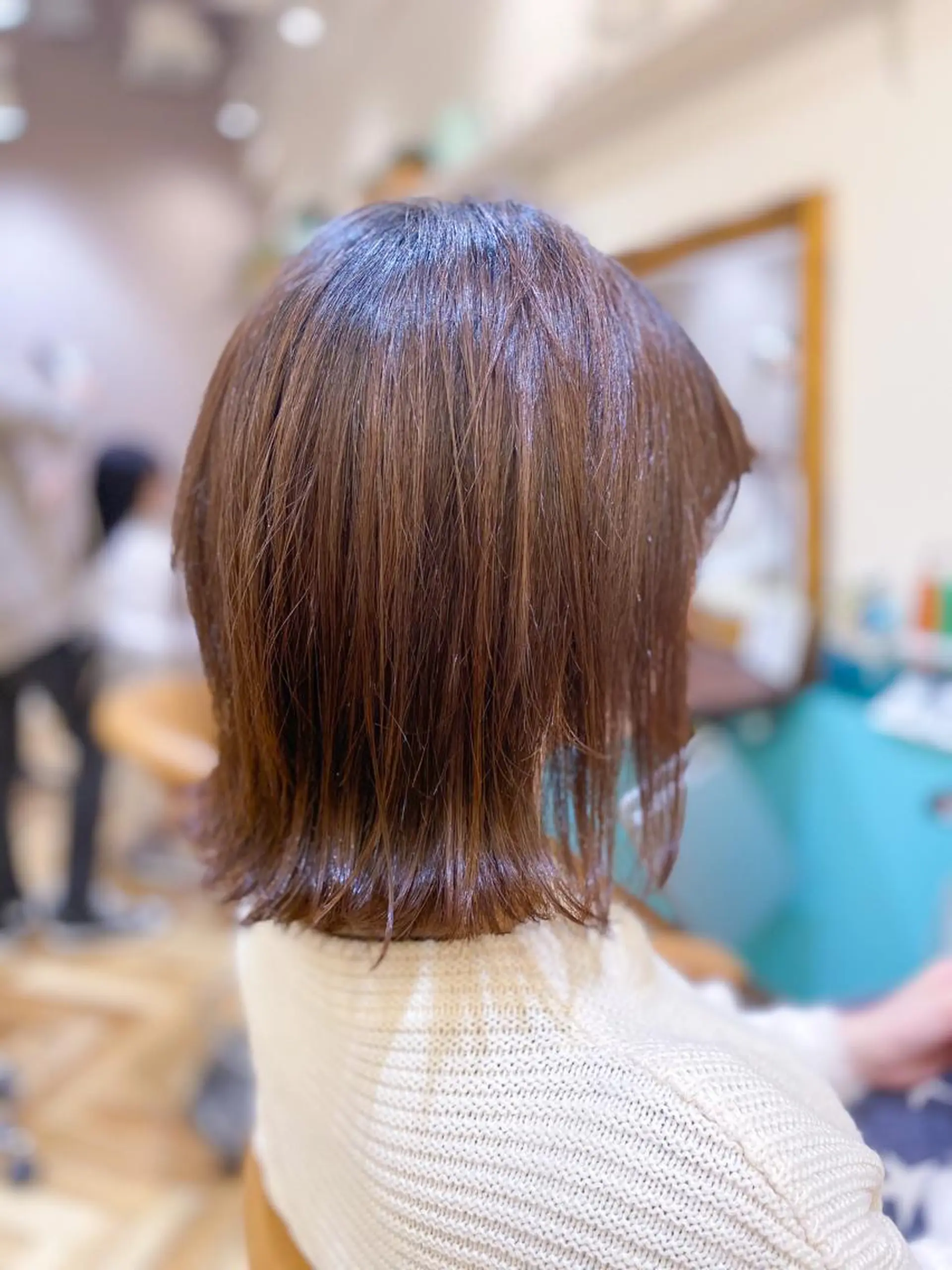 ミディアム カット トリートメント 🇰🇷韓国レイヤー 錦糸町【北山謙三】のヘアスタイル