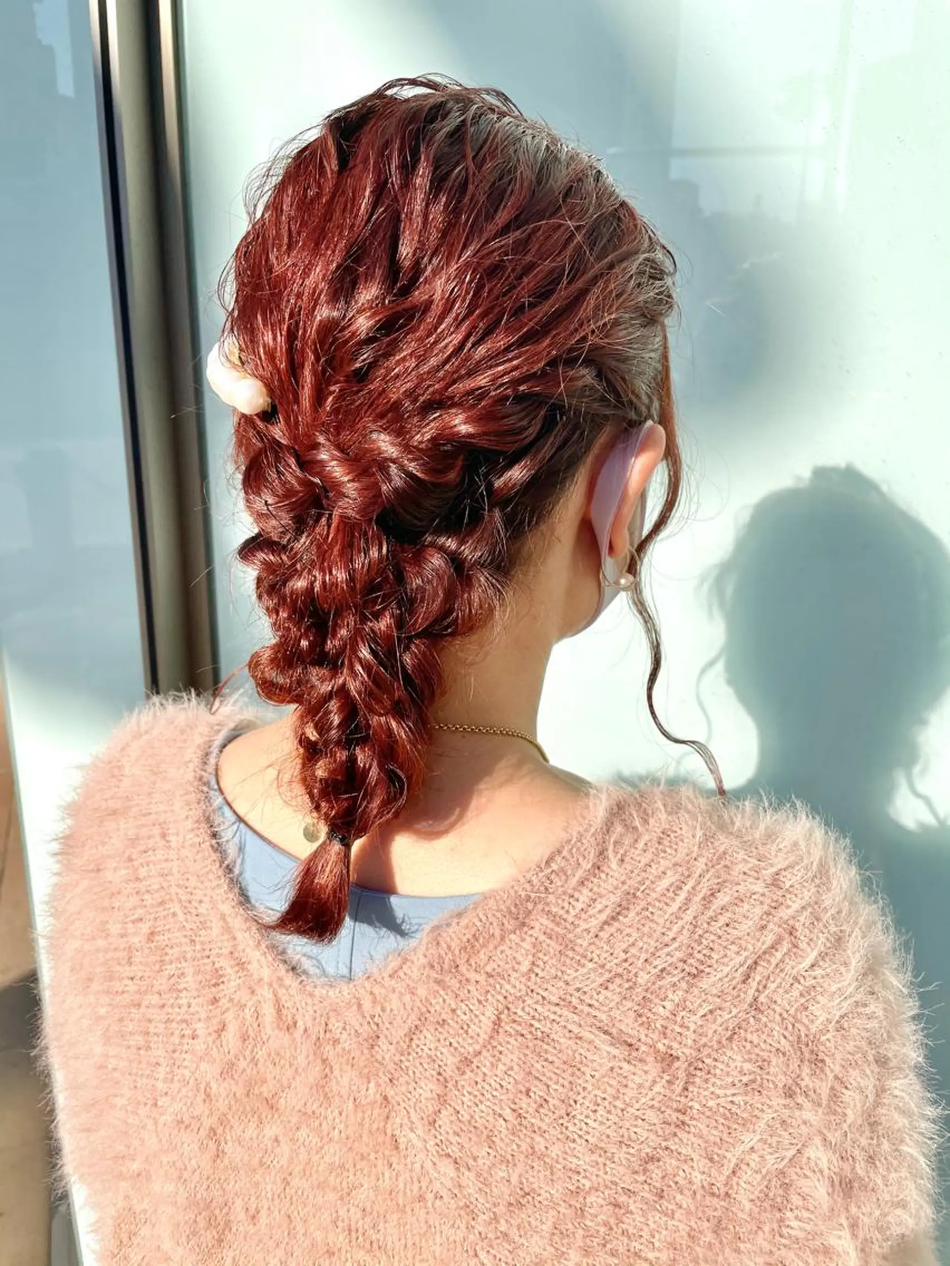 カラー ヘアアレンジ 西 めぐみのヘアスタイル