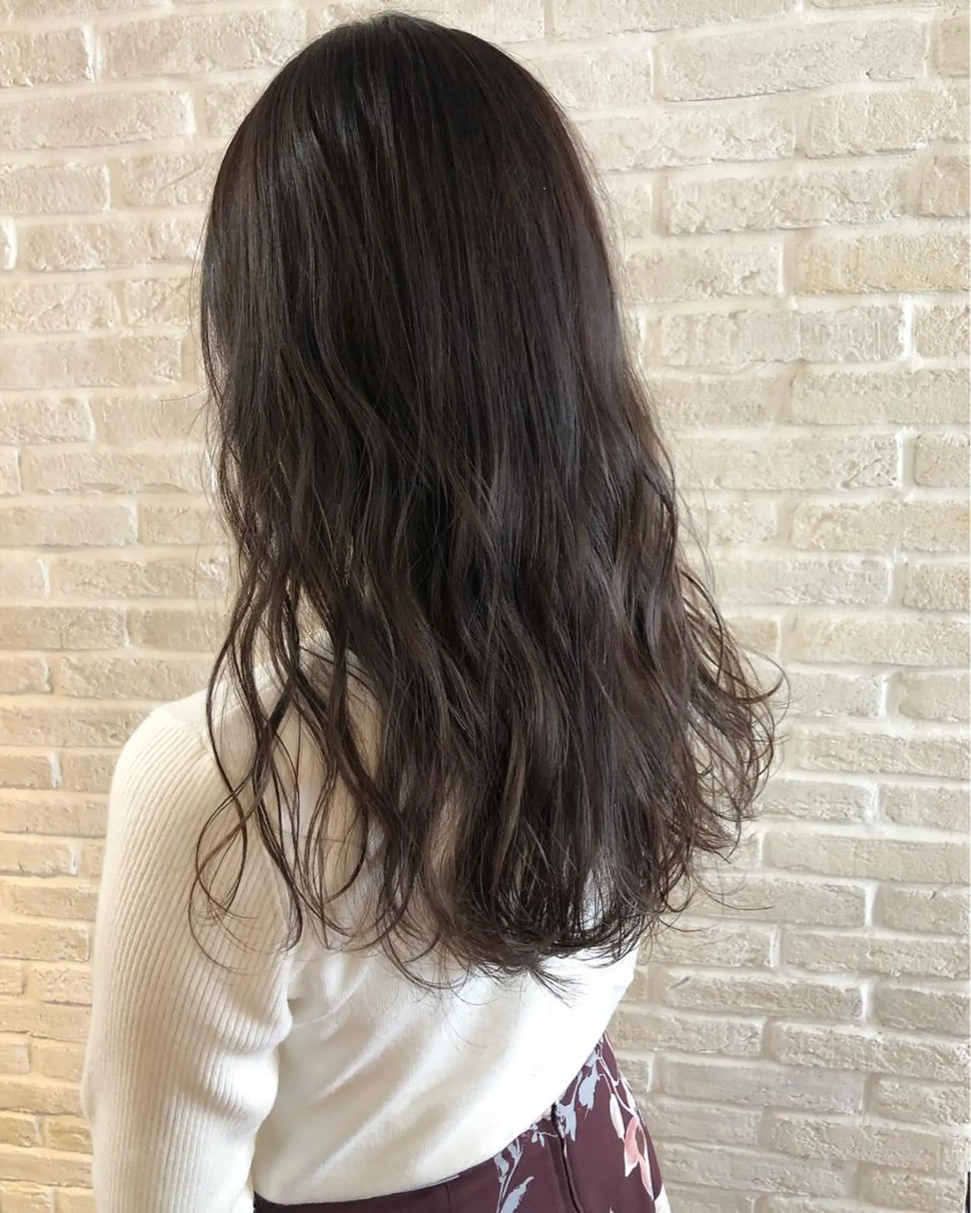 ロング カラー ベージュカラー ハイライトカラー ハイライト hair salon Ranun髪質改善のヘアスタイル