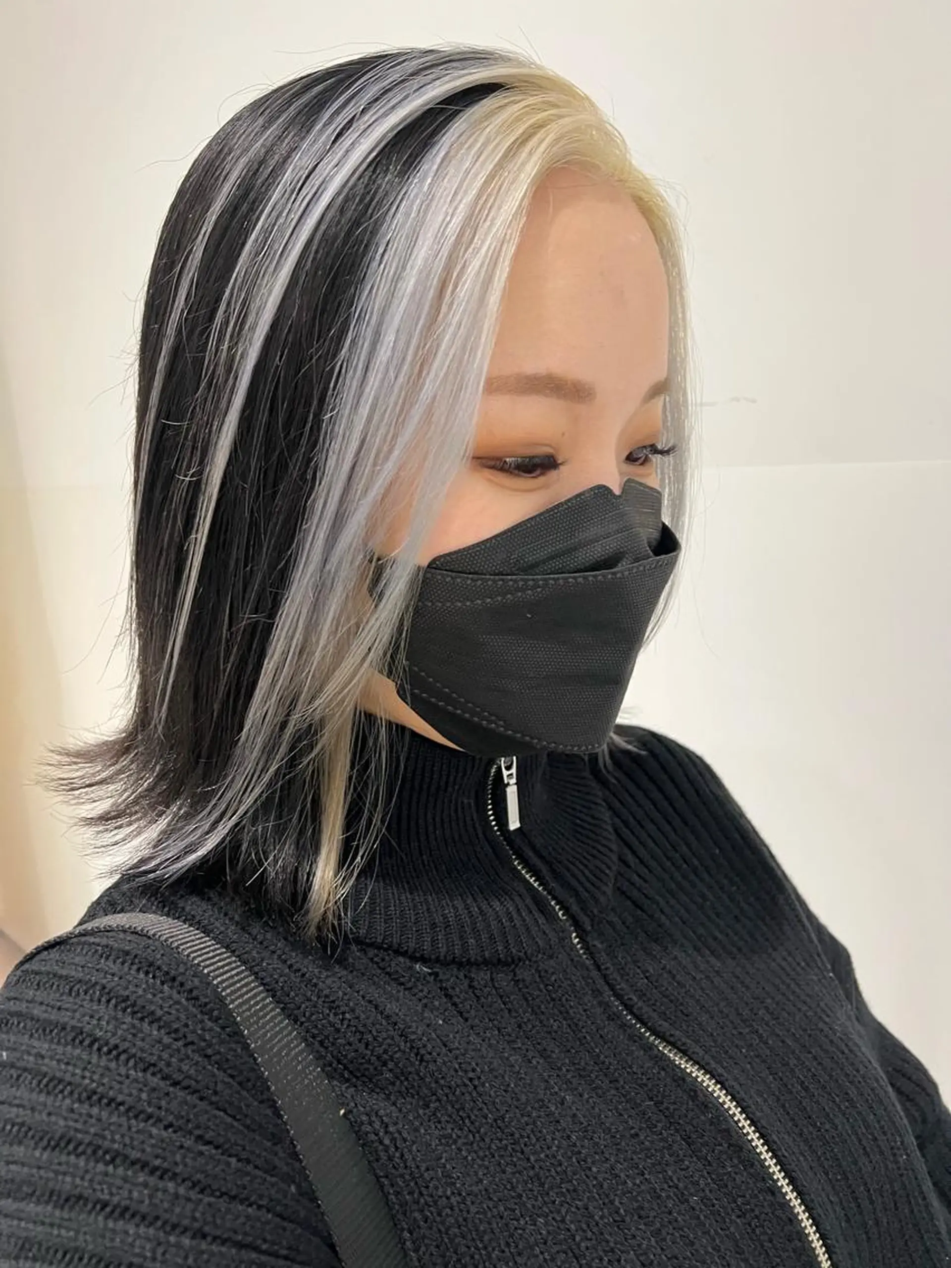 カラー ブリーチ ヘアカラー トリートメント 宮永 智香のヘアスタイル