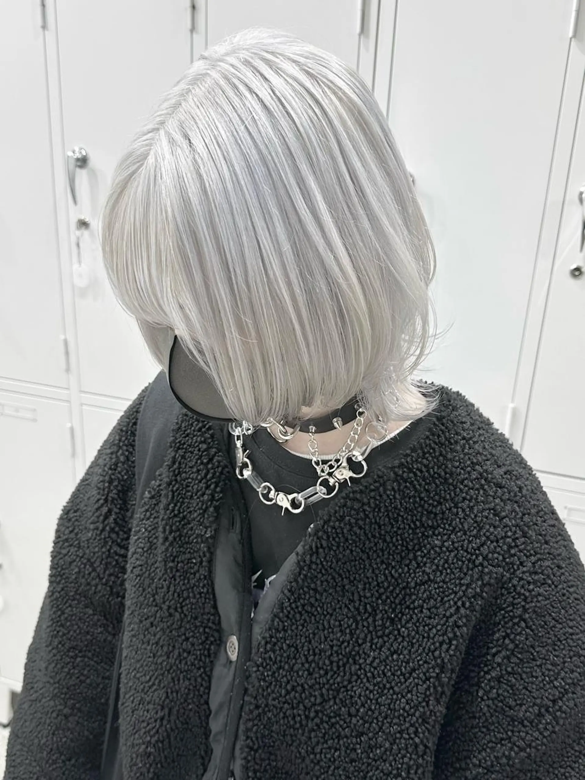 ショート カラー ウルフカット ヘアカラー トリートメント ヘッドスパ ヘアセット kai .のヘアスタイル