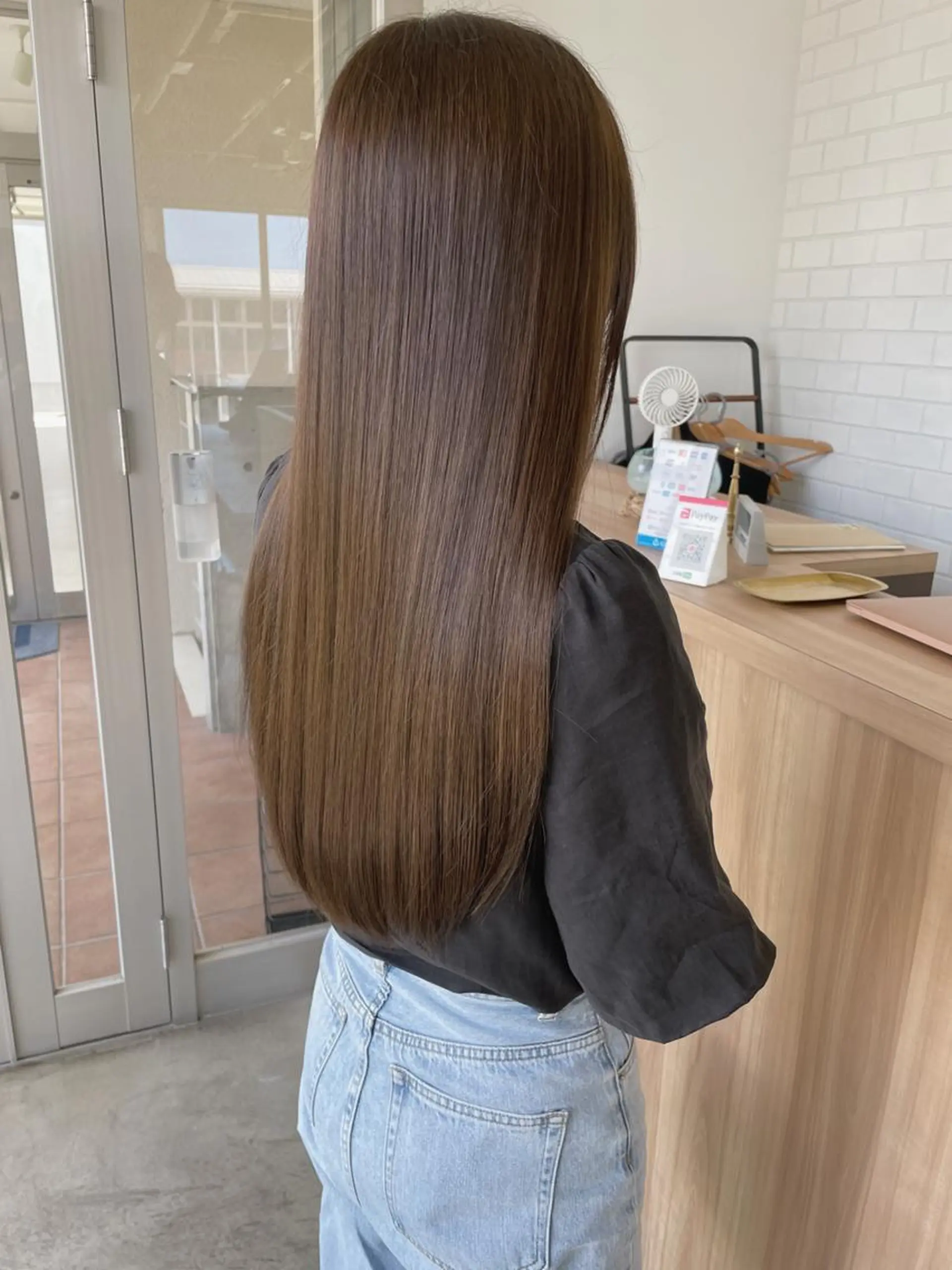 ロング 村田 和佳のヘアスタイル