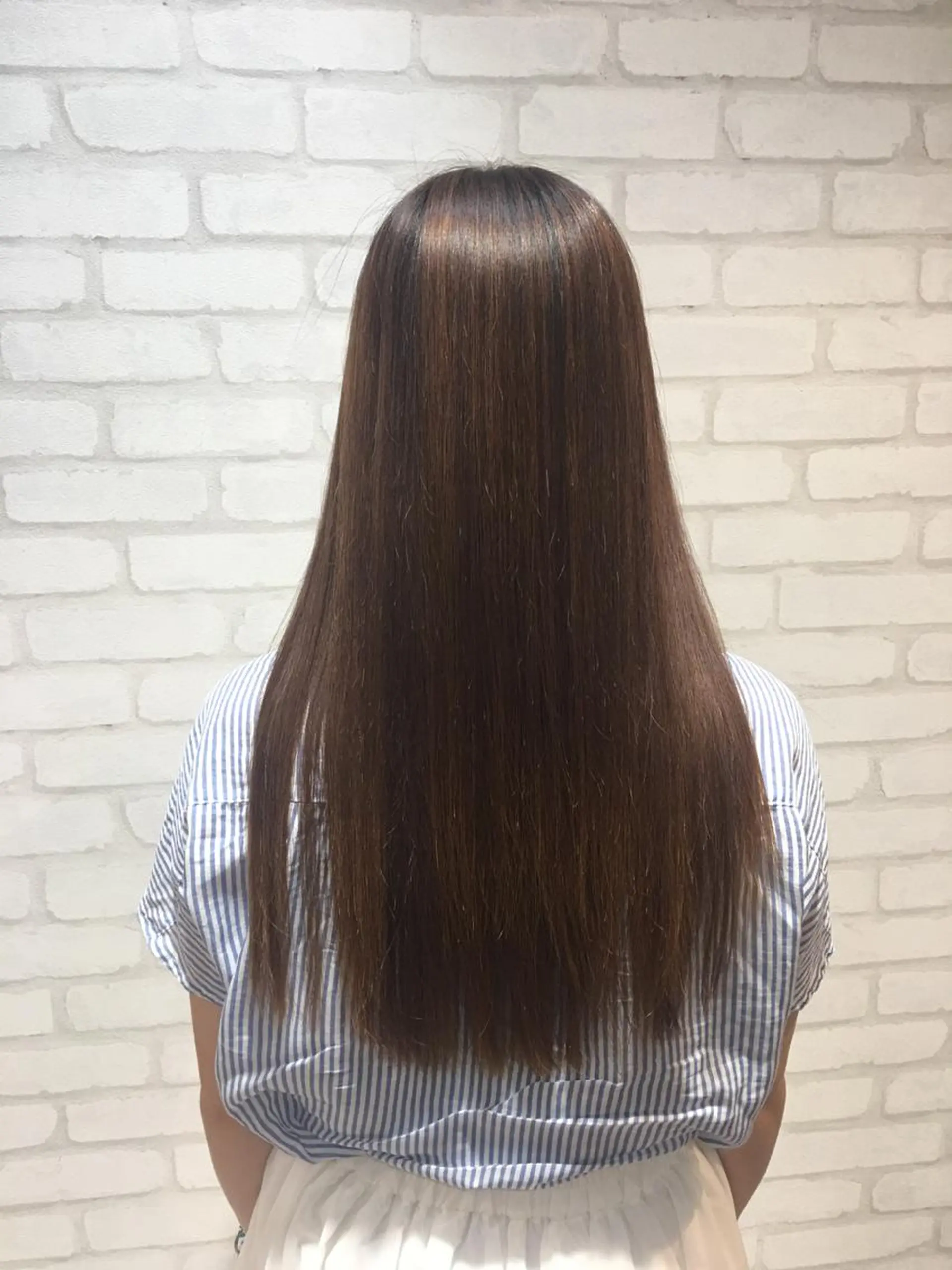 ロング 縮毛矯正 Blossom大塚 ディレクター永野のヘアスタイル