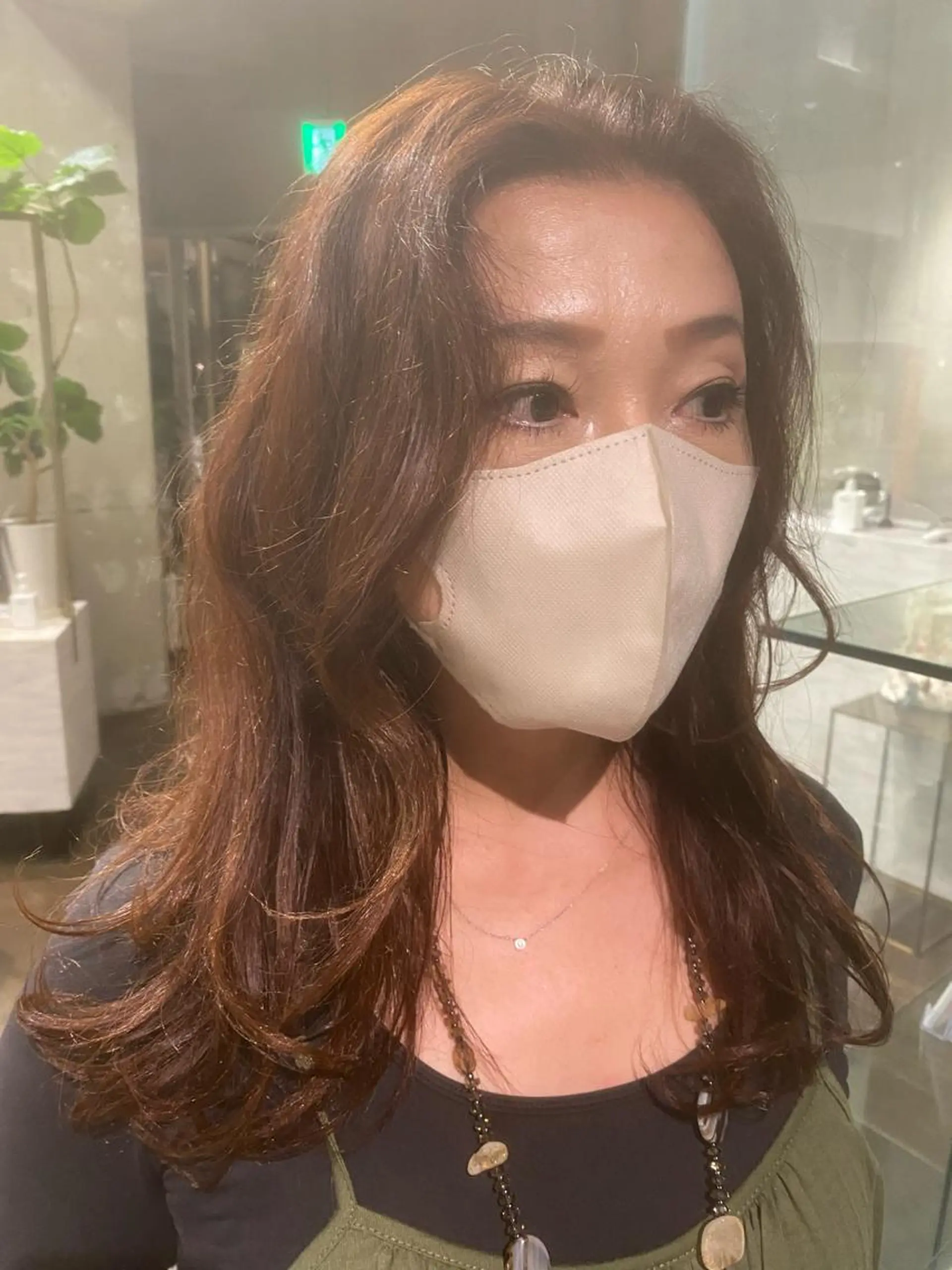 ロング カラー ROBBY所属・松井美樹/似合わせ ガーリー・韓国のヘアスタイル