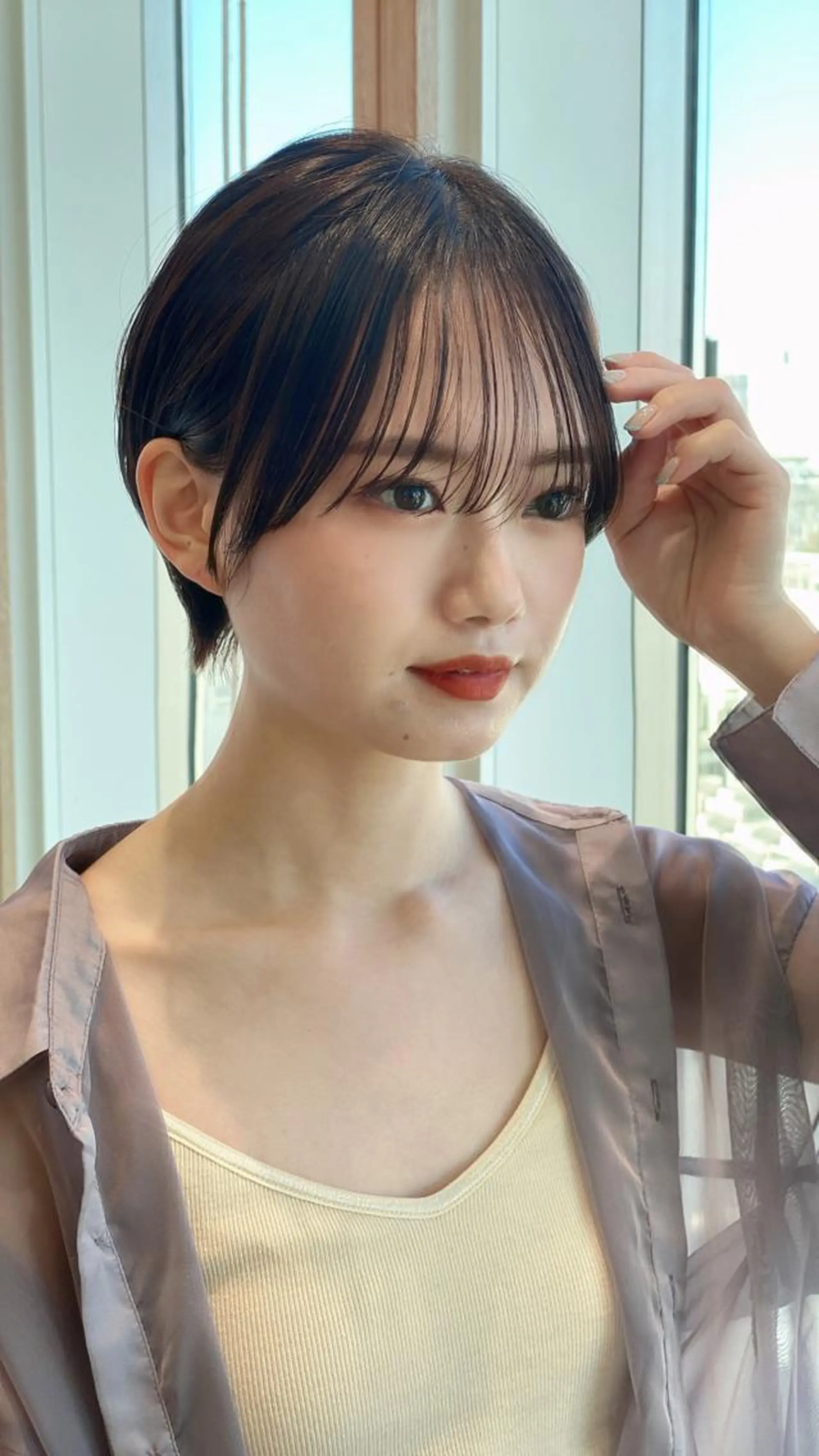 ショート カラー ショートボブ ボブ 似合わせカット ショートヘア 小顔カット カット ヘアカラー トリートメント ショート、ボブの神✨ 峯朋也✂︎✨のヘアスタイル