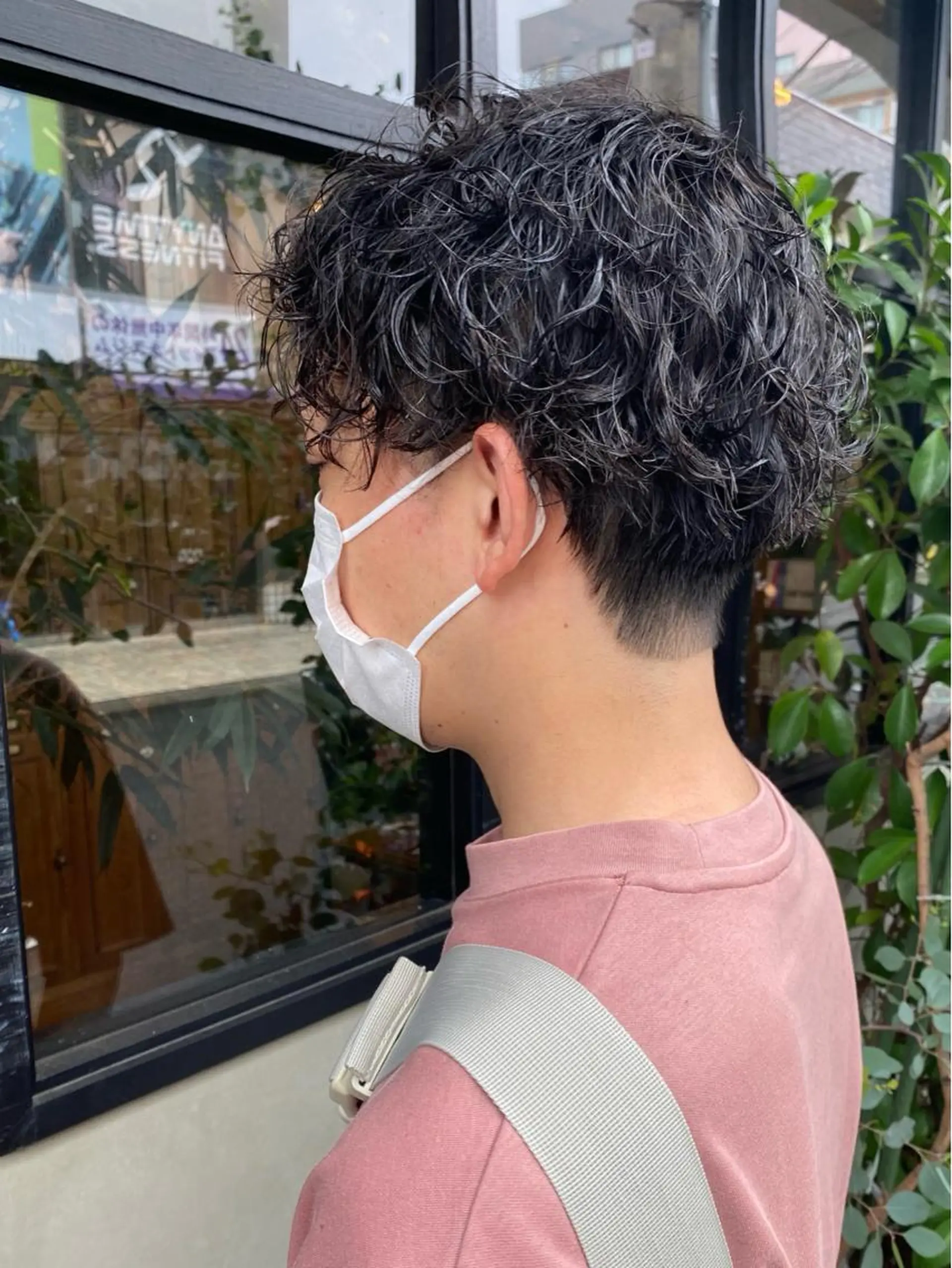 ショート パーマ メンズ 【扉gate】野崎 英幸のヘアスタイル