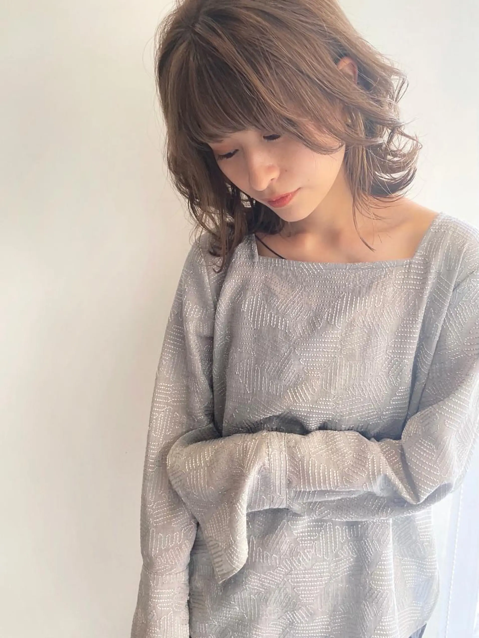 ミディアム SALOWIN大宮suite所属・🫧髪質改善🫧 園城寺裕也のヘアスタイル