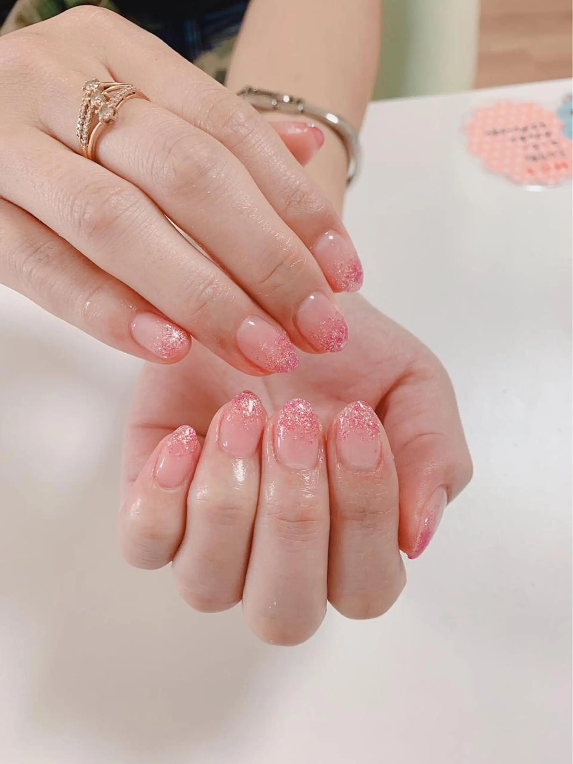 ネイル アートネイル 長さ出し フットネイル グリーン ニュアンスネイル Lily Roseスタッフ一同のマツエク・マツパデザイン