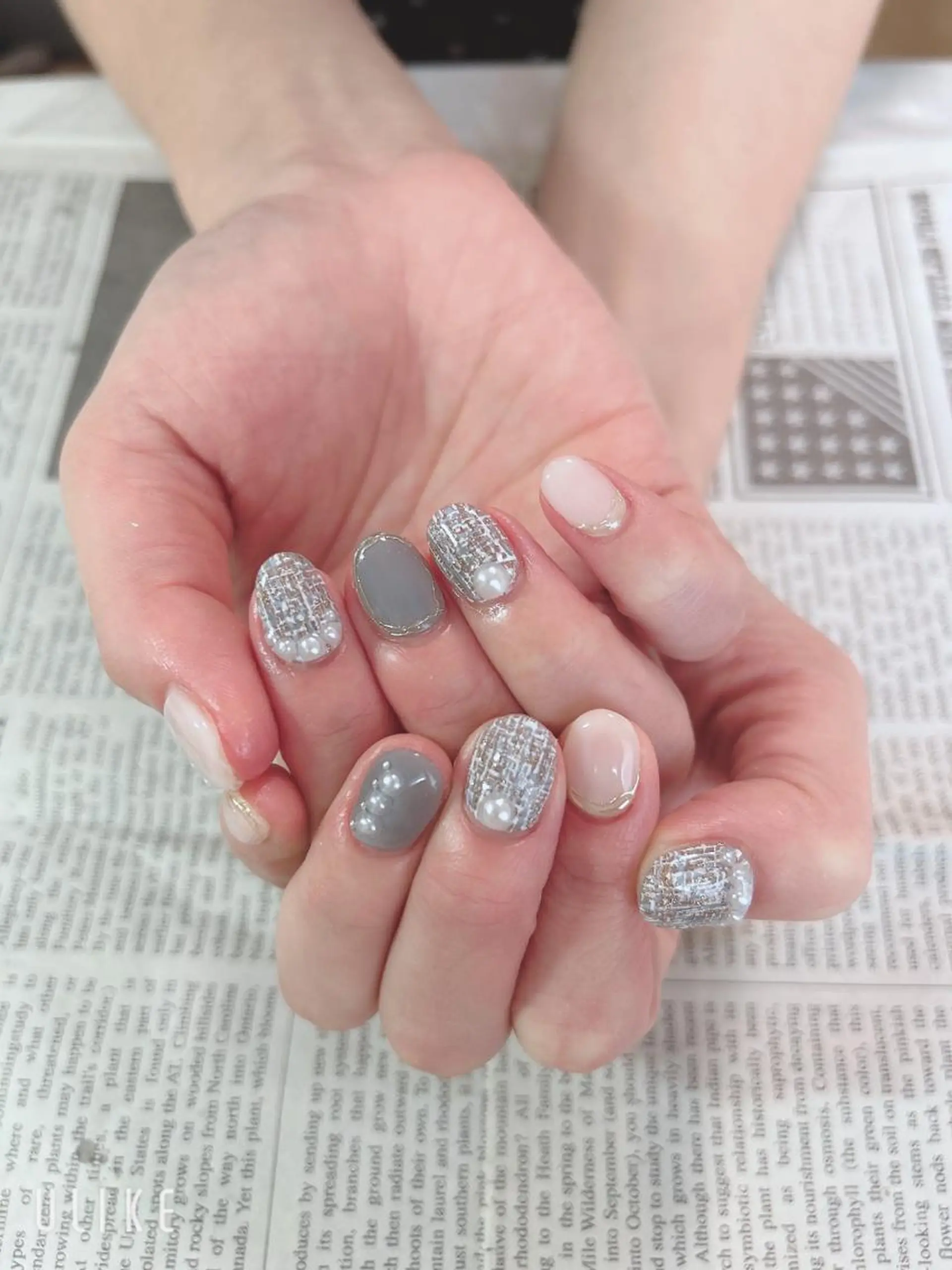 ネイル ハンドネイル ハンドケア 森山 舞のネイルデザイン