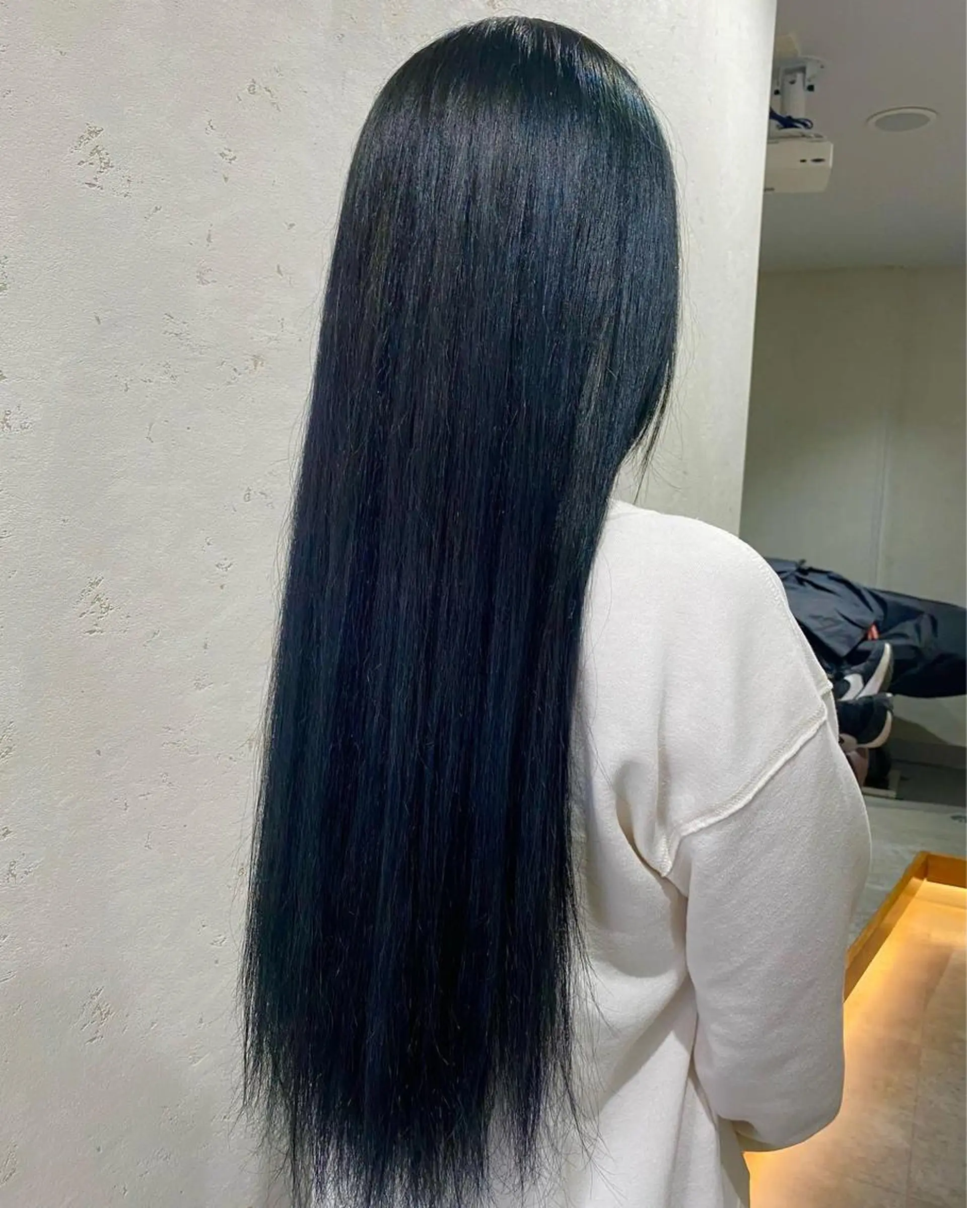 ロング カラー JOS所属・上野/エフェクトブリ ーチ✂︎touiのヘアスタイル