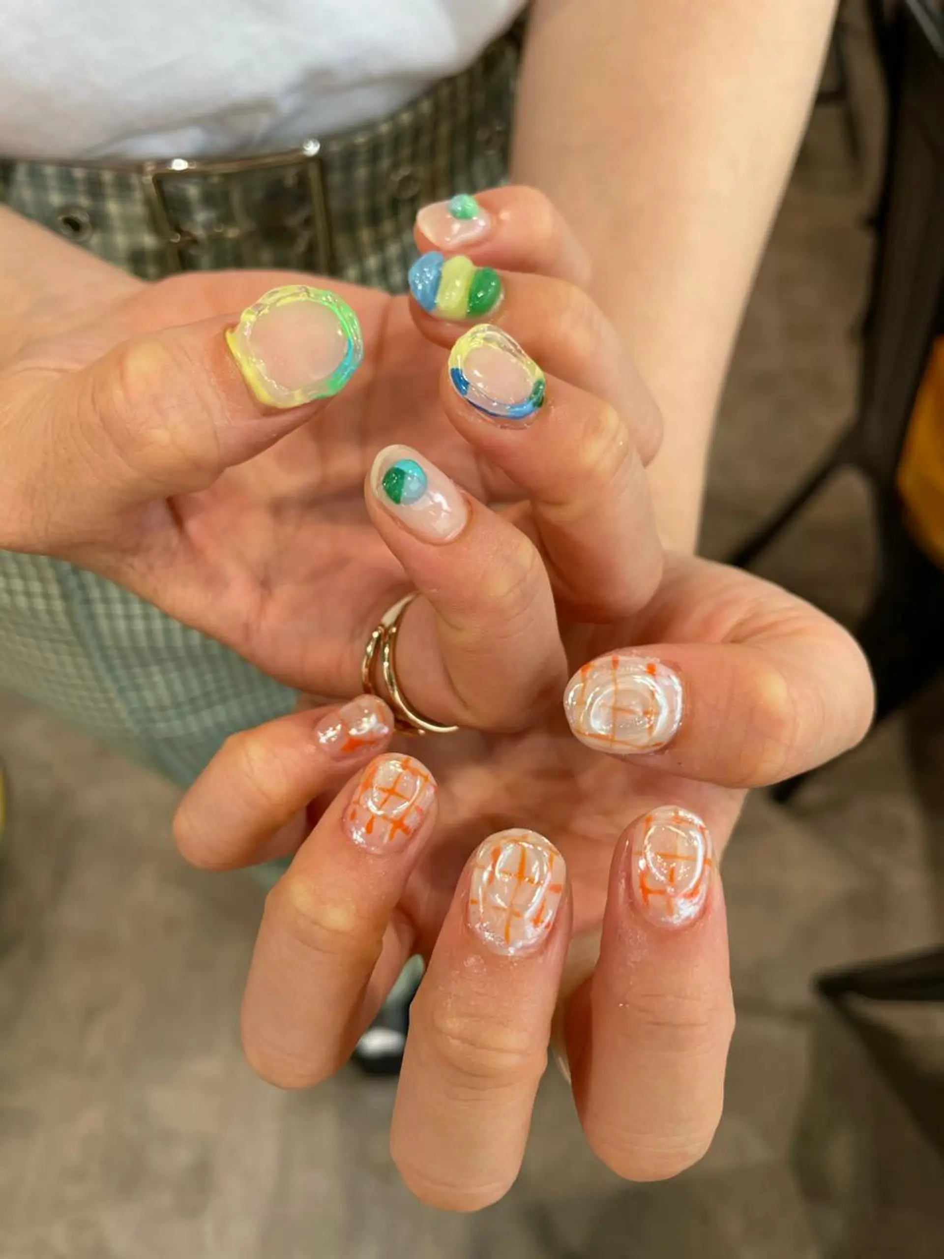 ネイル ハンドネイル ナチュラル透明感🌱 小山美樹子のヘアスタイル
