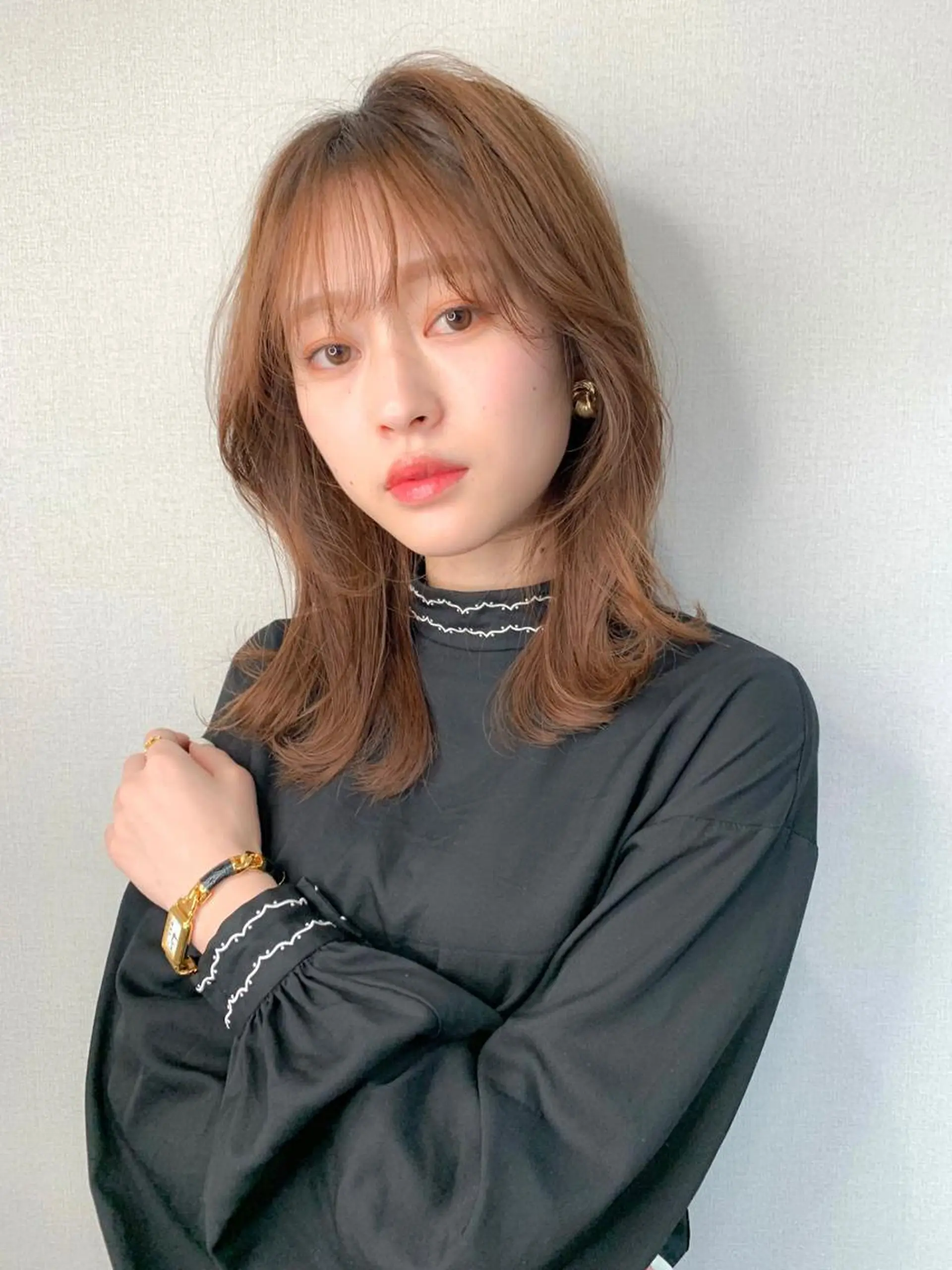 セミロング カラー ELTE表参道所属・✨上品レディーなヘア スタイルへ✨髙木諒也のヘアスタイル