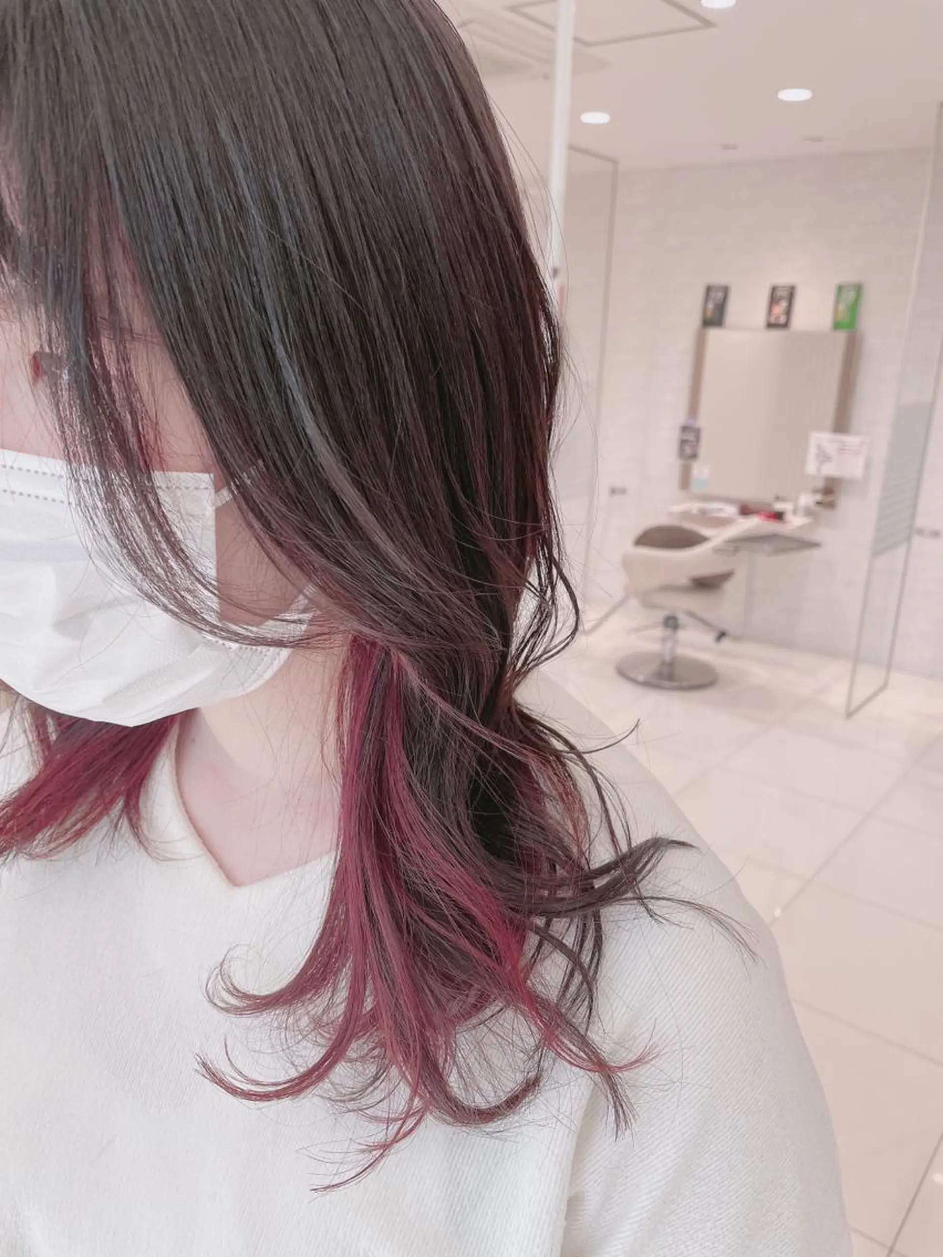 カラー 新規限定カット無料 クーポン有り【桂口】のヘアスタイル