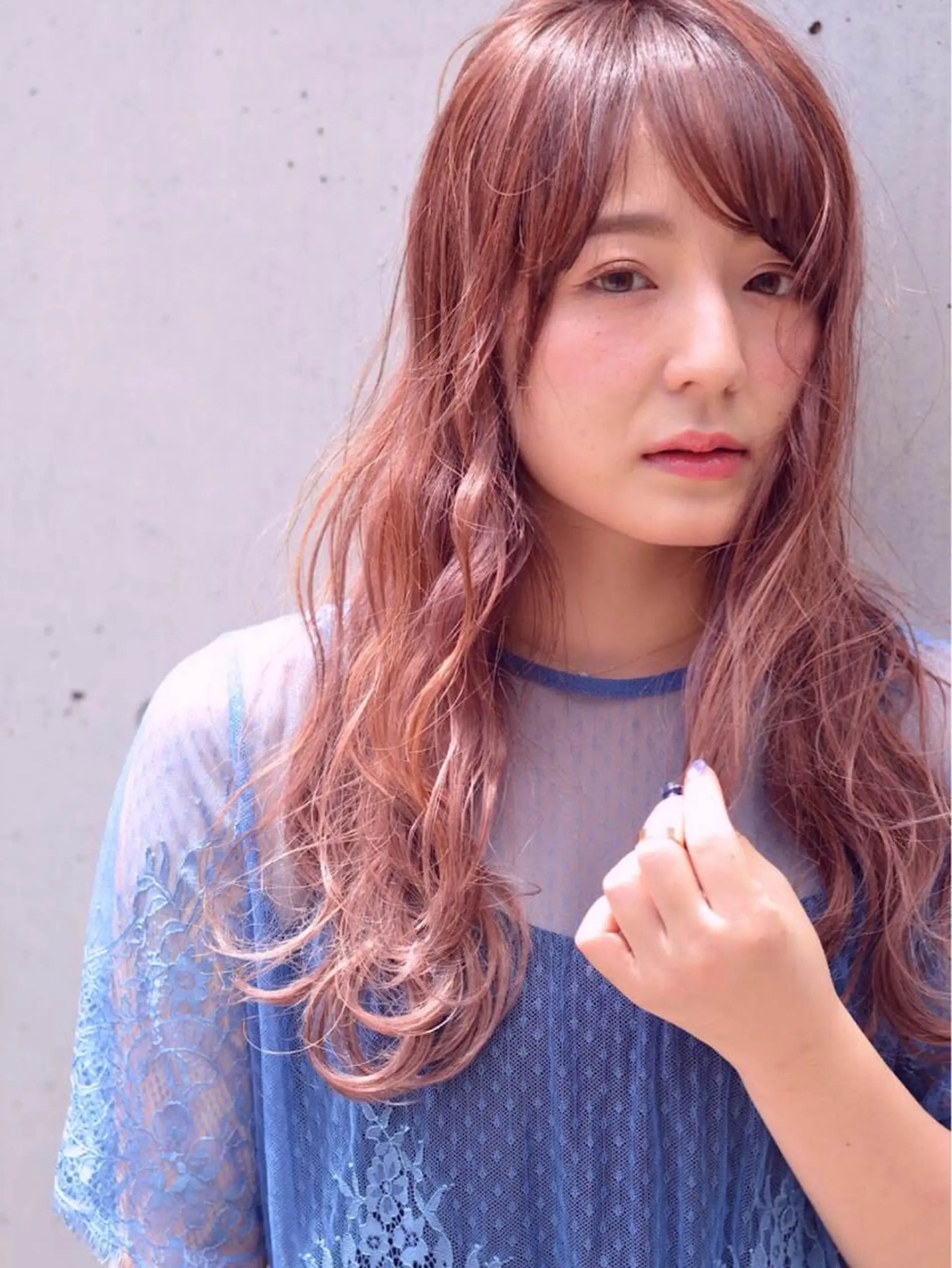 ロング カラー 吉祥寺aivee 若手注目スタッフのヘアスタイル