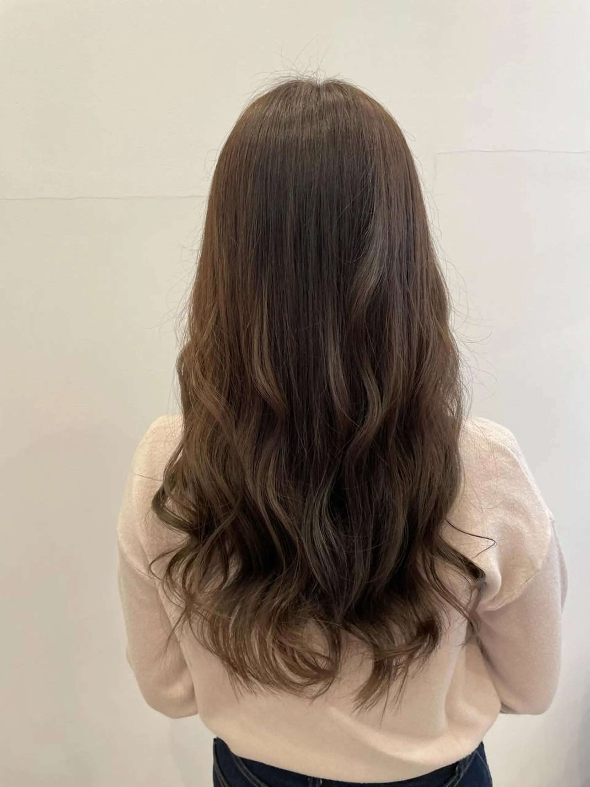 セミロング カラー カット ヘアカラー Agu hair beqq 福岡別府所属・🐥 kotori 🐥のヘアスタイル